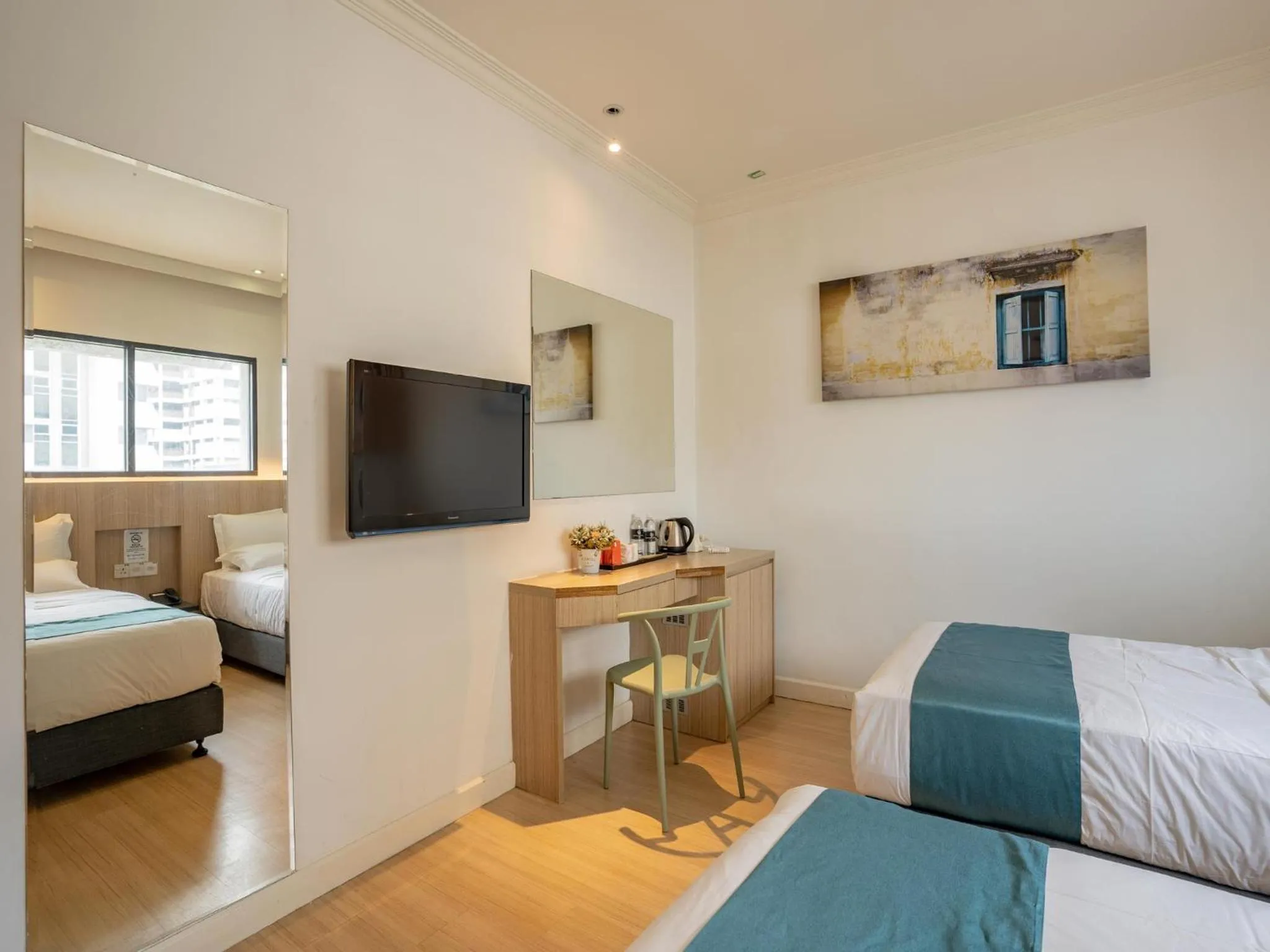 Bed in Floresta Hotel Chinatown