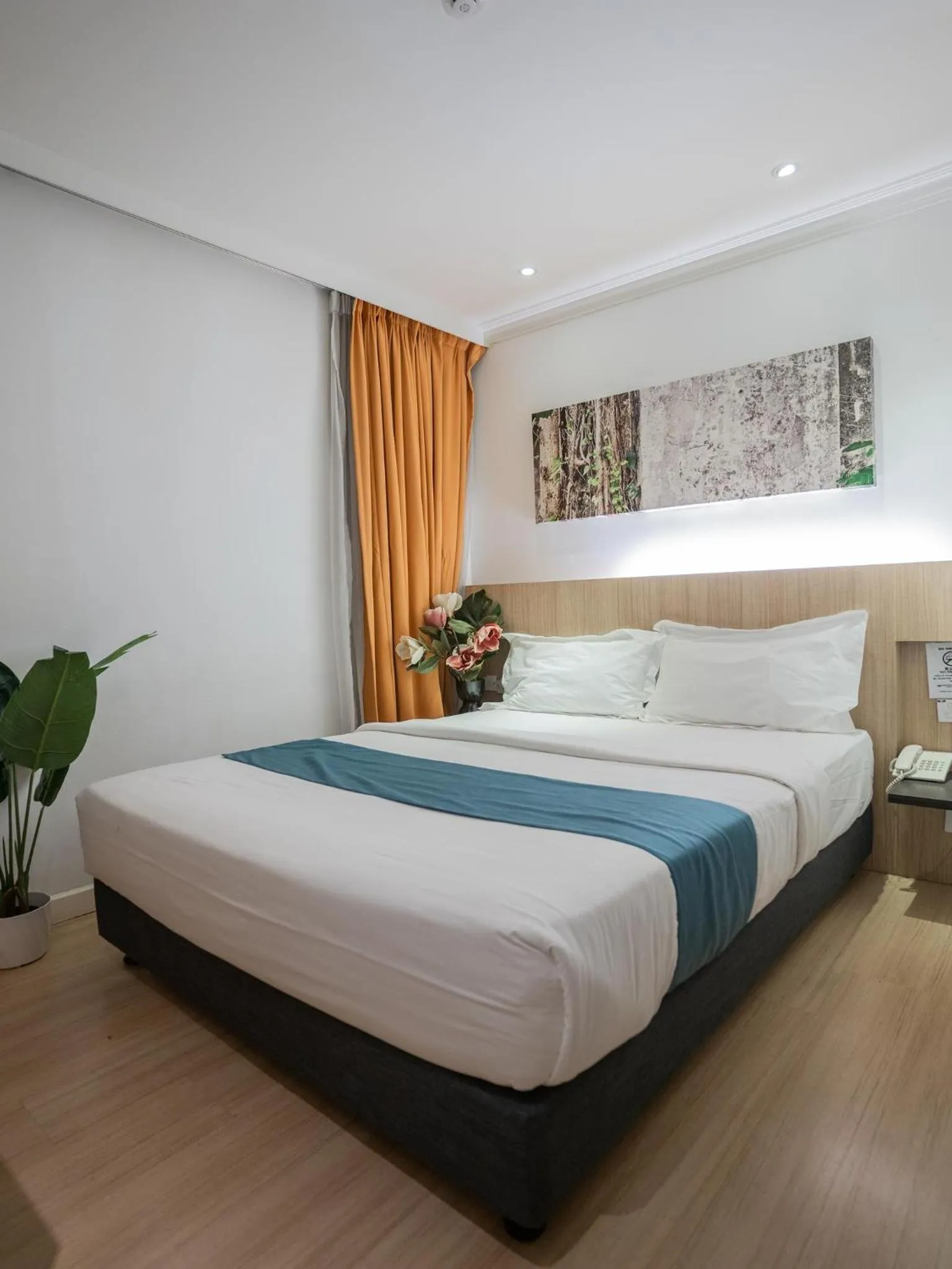 Bed in Floresta Hotel Chinatown