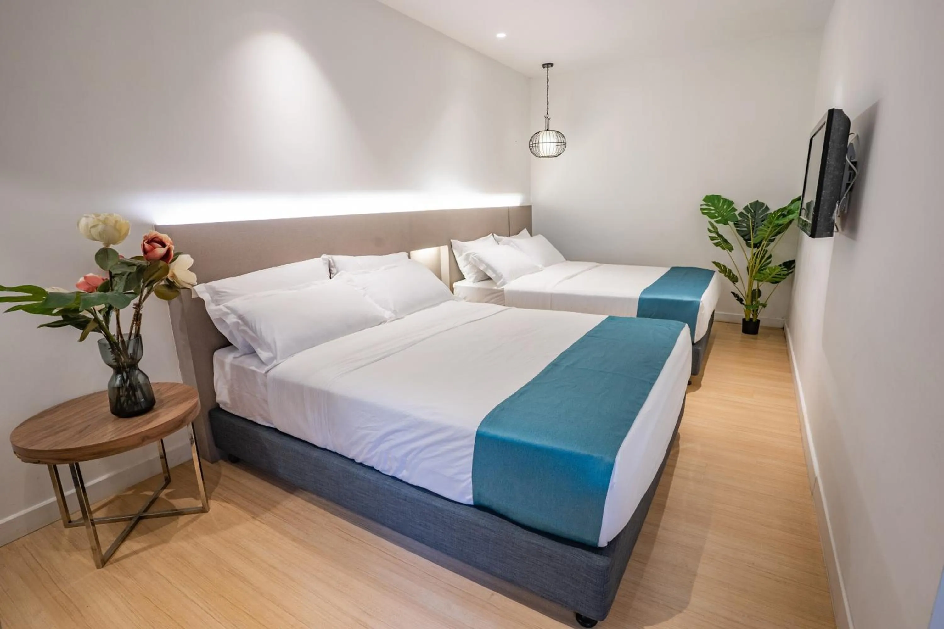 Bed in Floresta Hotel Chinatown