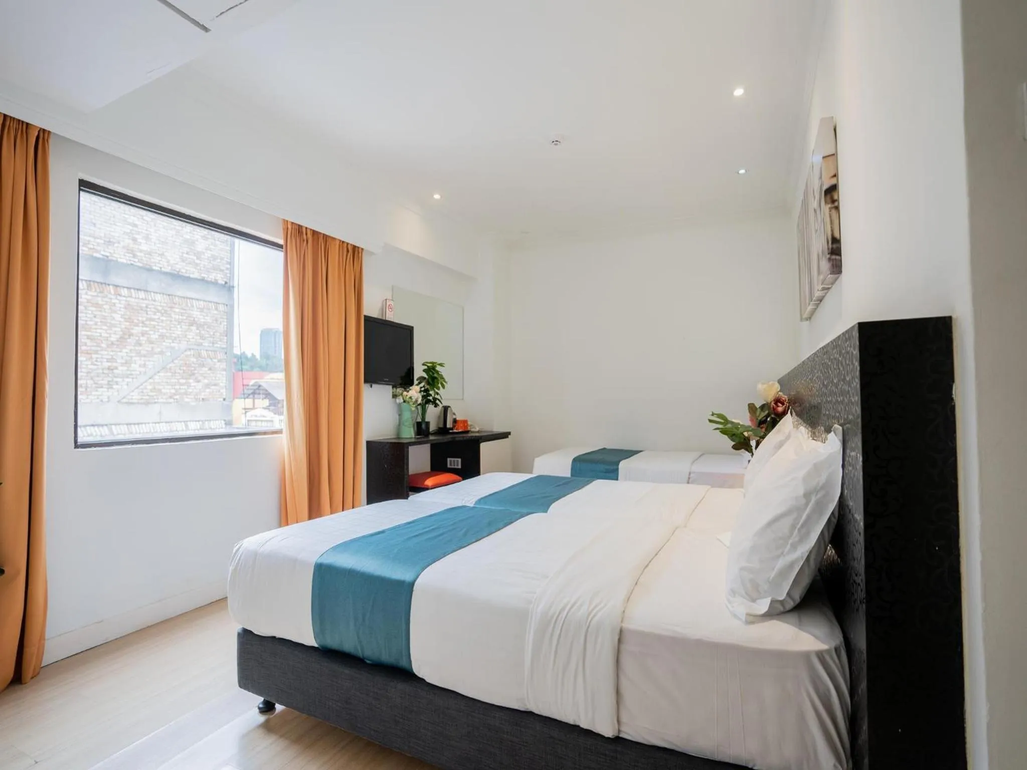 Bed in Floresta Hotel Chinatown