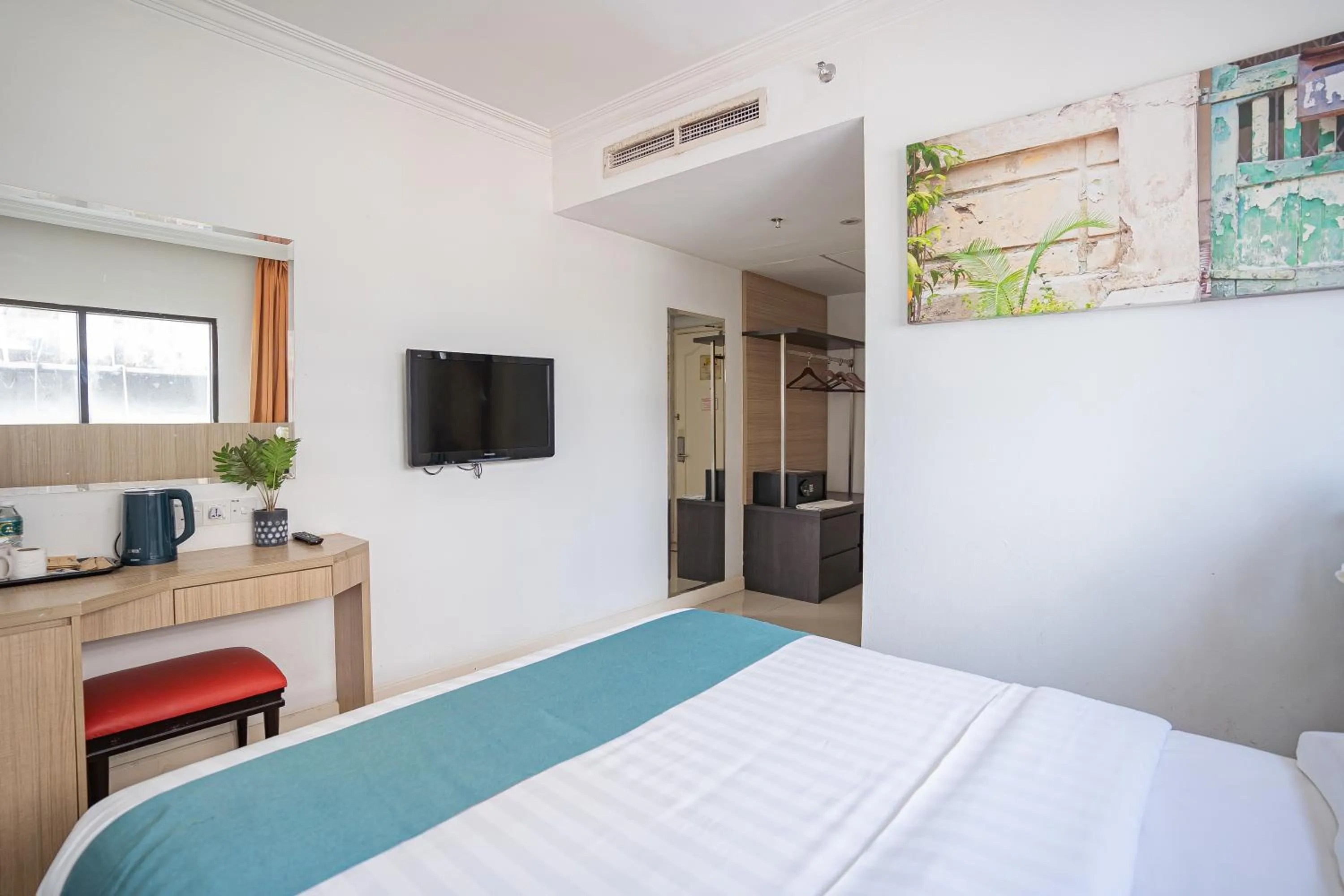 Bed in Floresta Hotel Chinatown