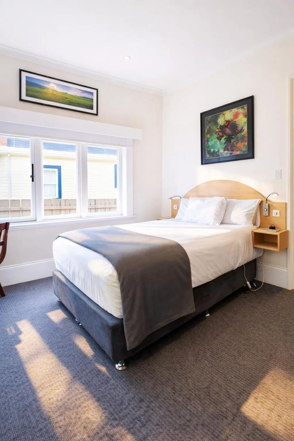 Bed in The Dannebrog Lodge