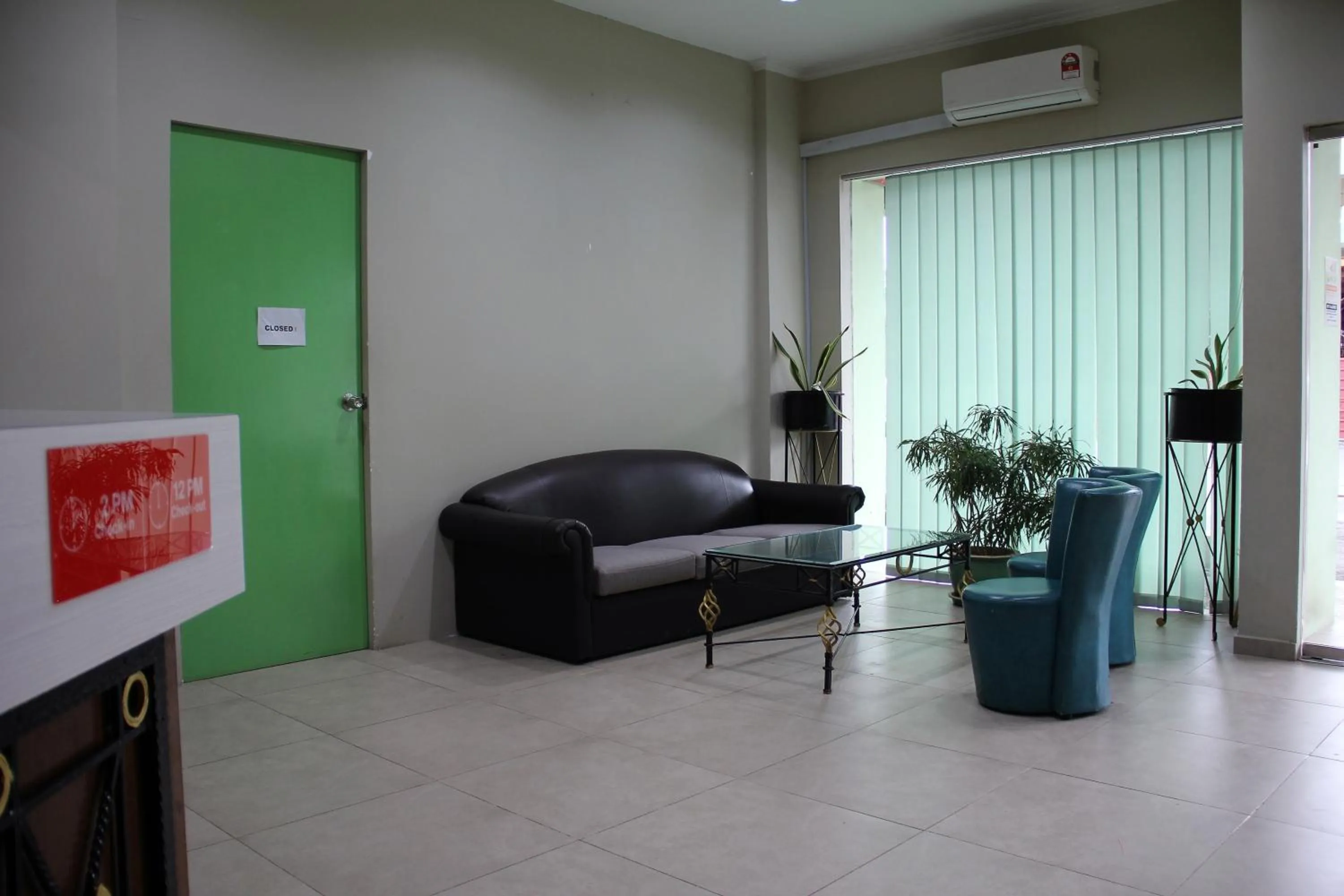 Seating area in Sandakan Inn