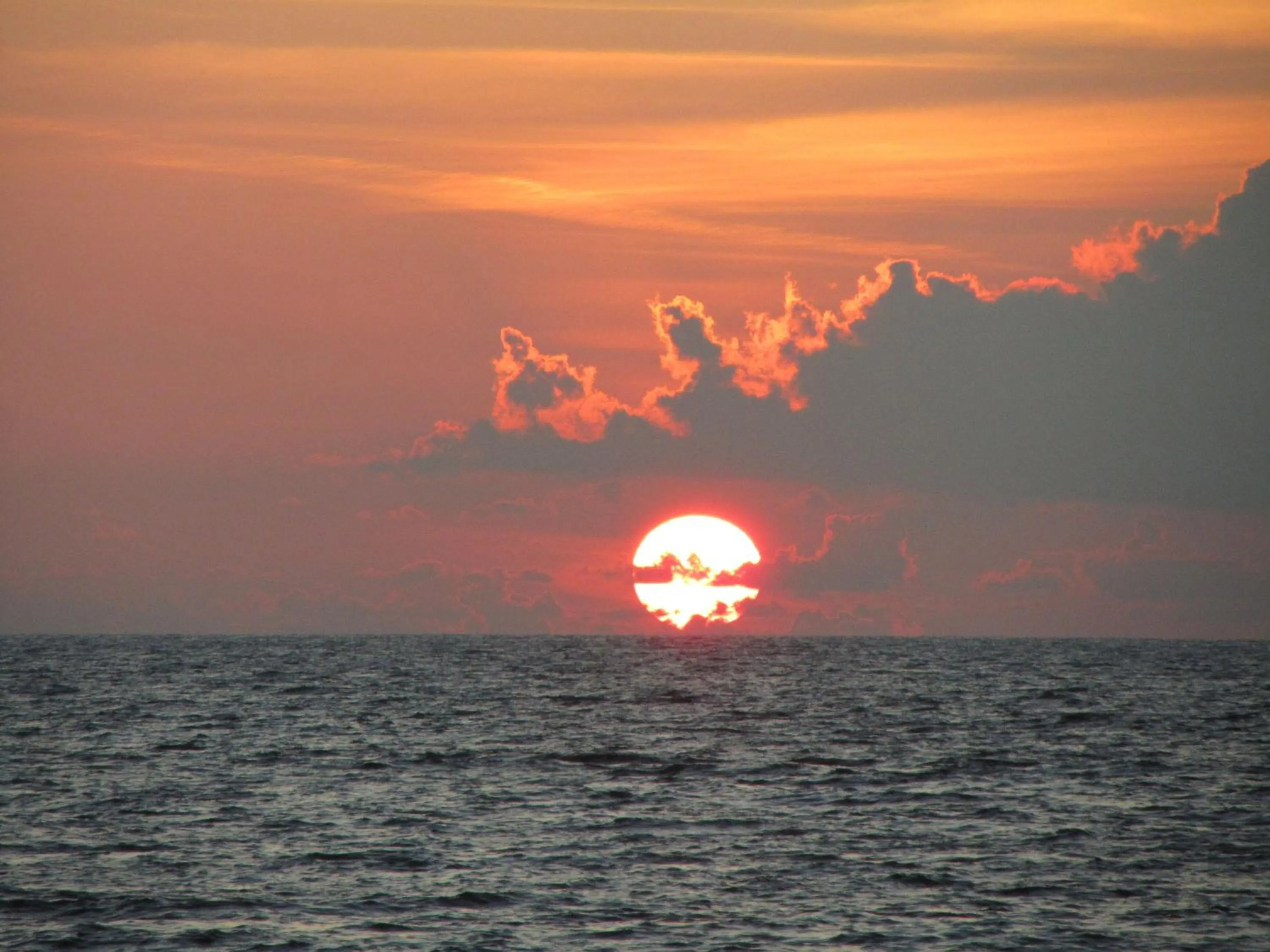 Sunset in Asthamaya Beach