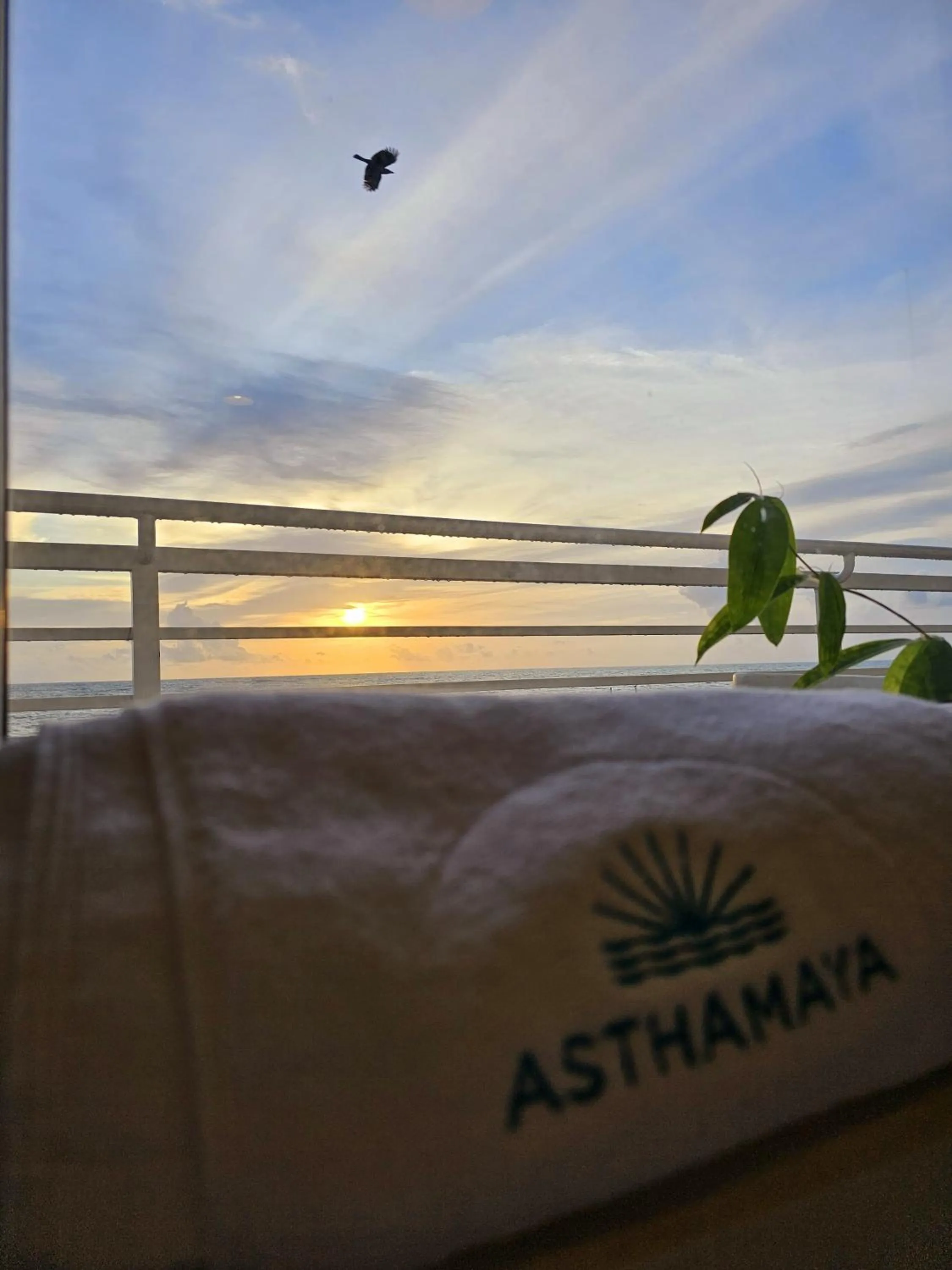 Sunset in Asthamaya Beach