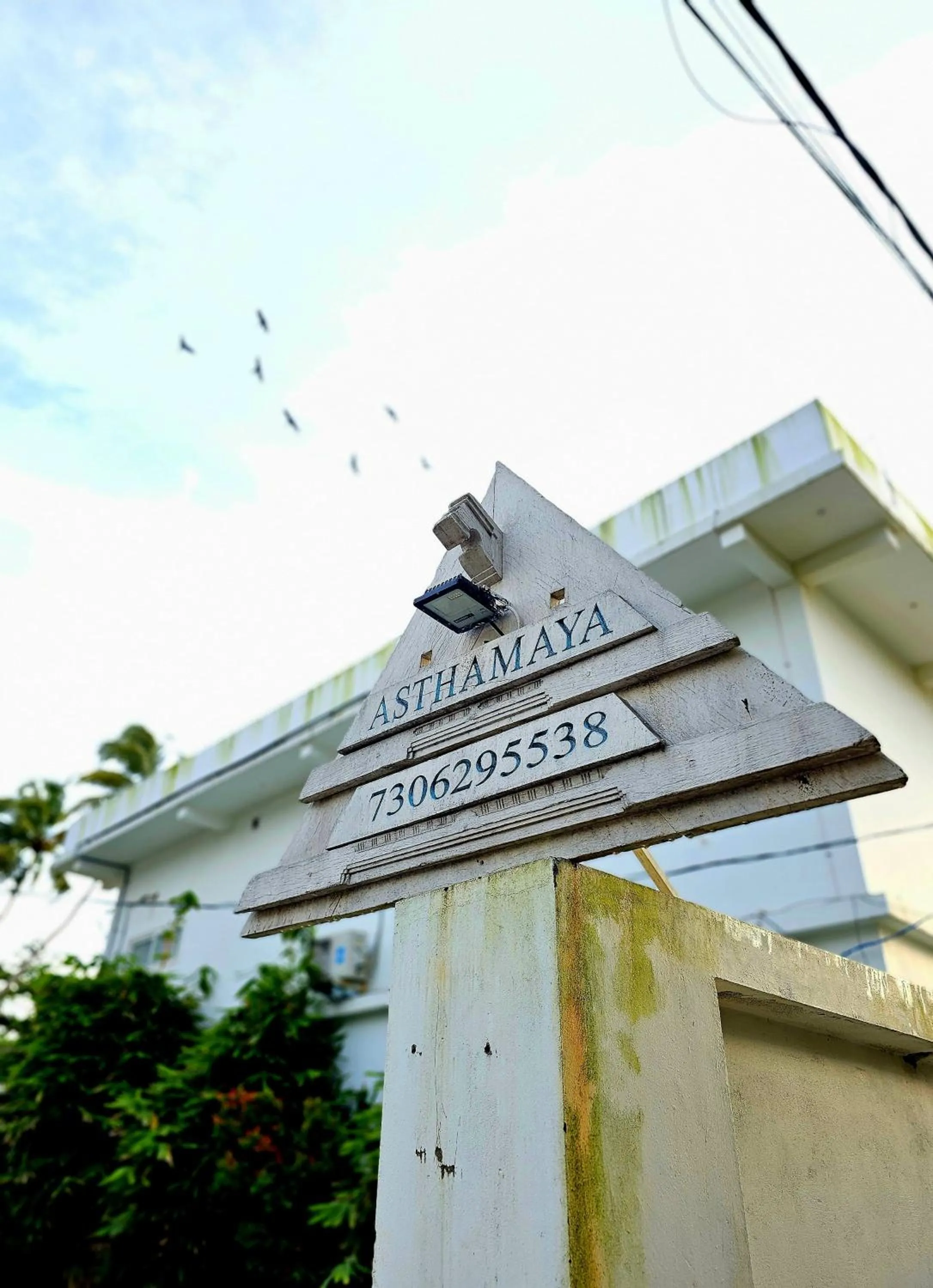 Logo/Certificate/Sign in Asthamaya Beach