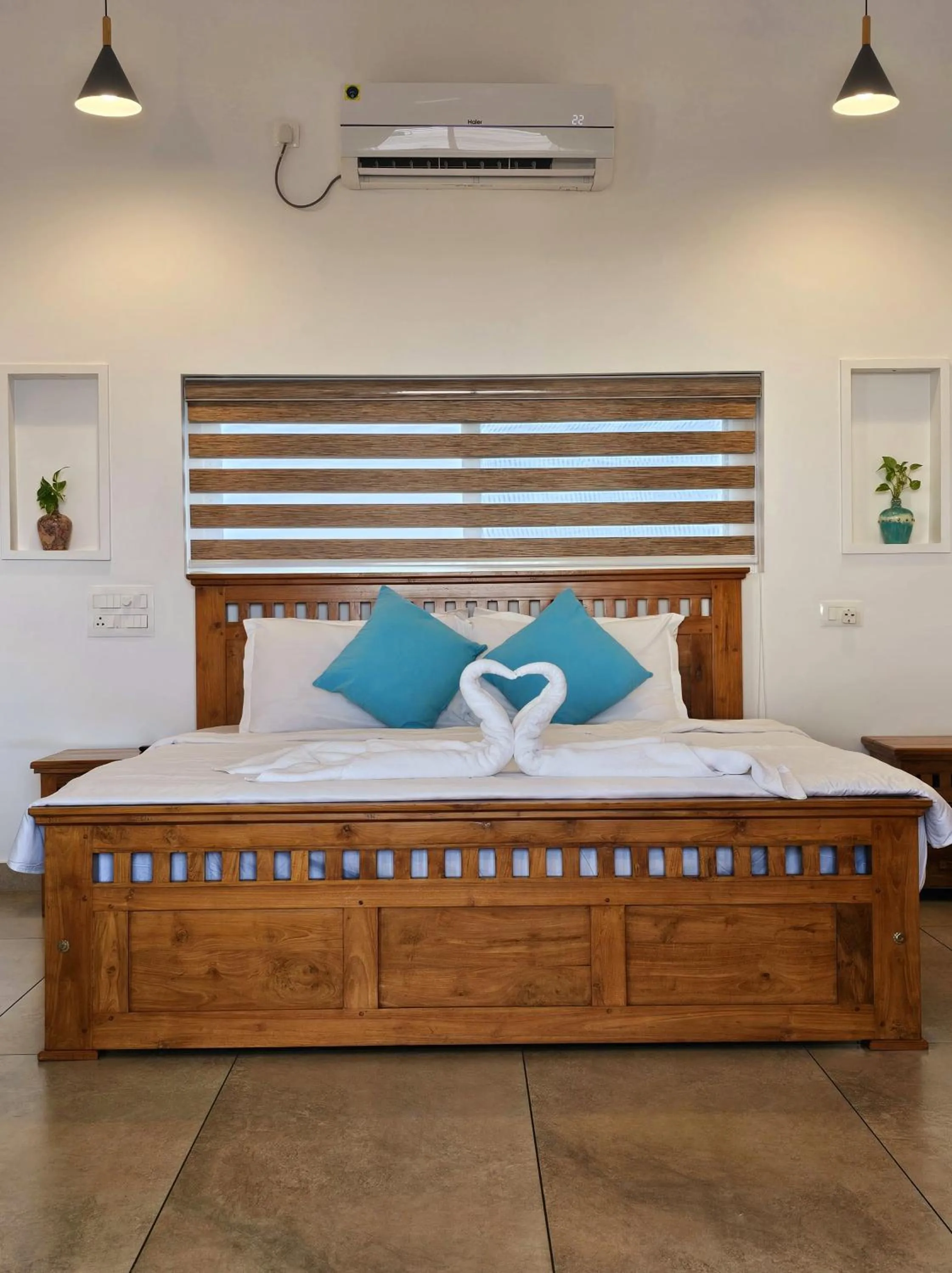 Bed in Asthamaya Beach