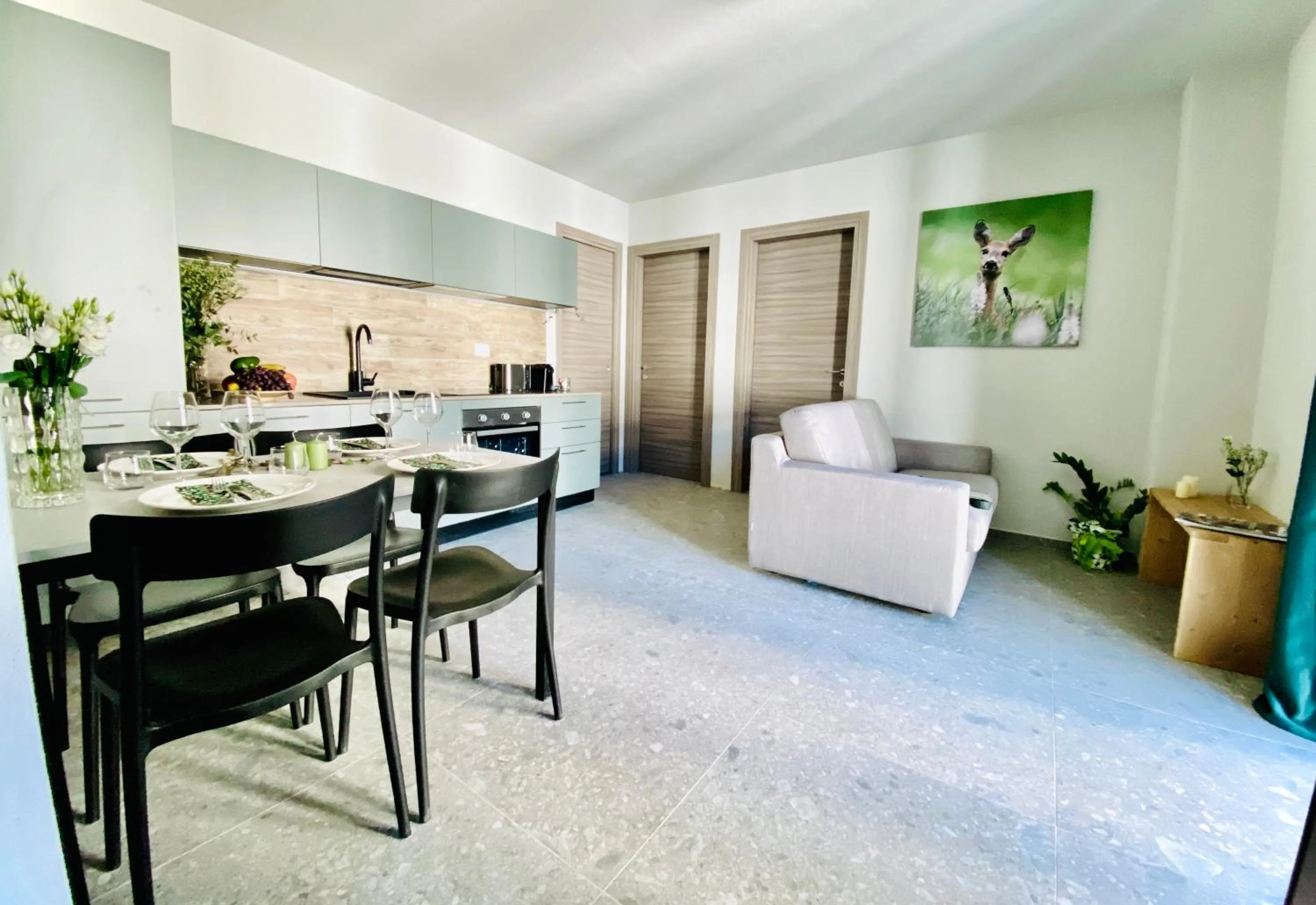 Living room in Case Verdi