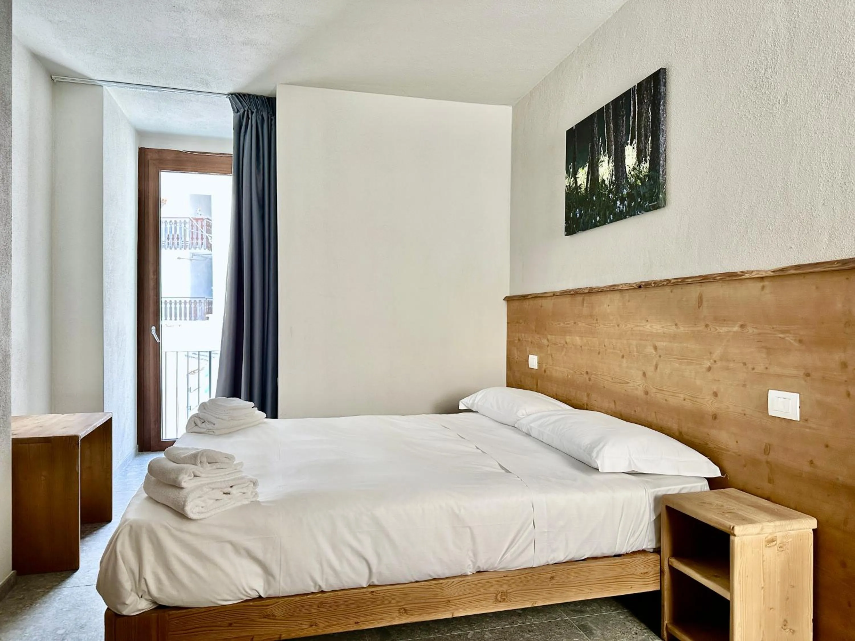 Bedroom, Bed in Case Verdi