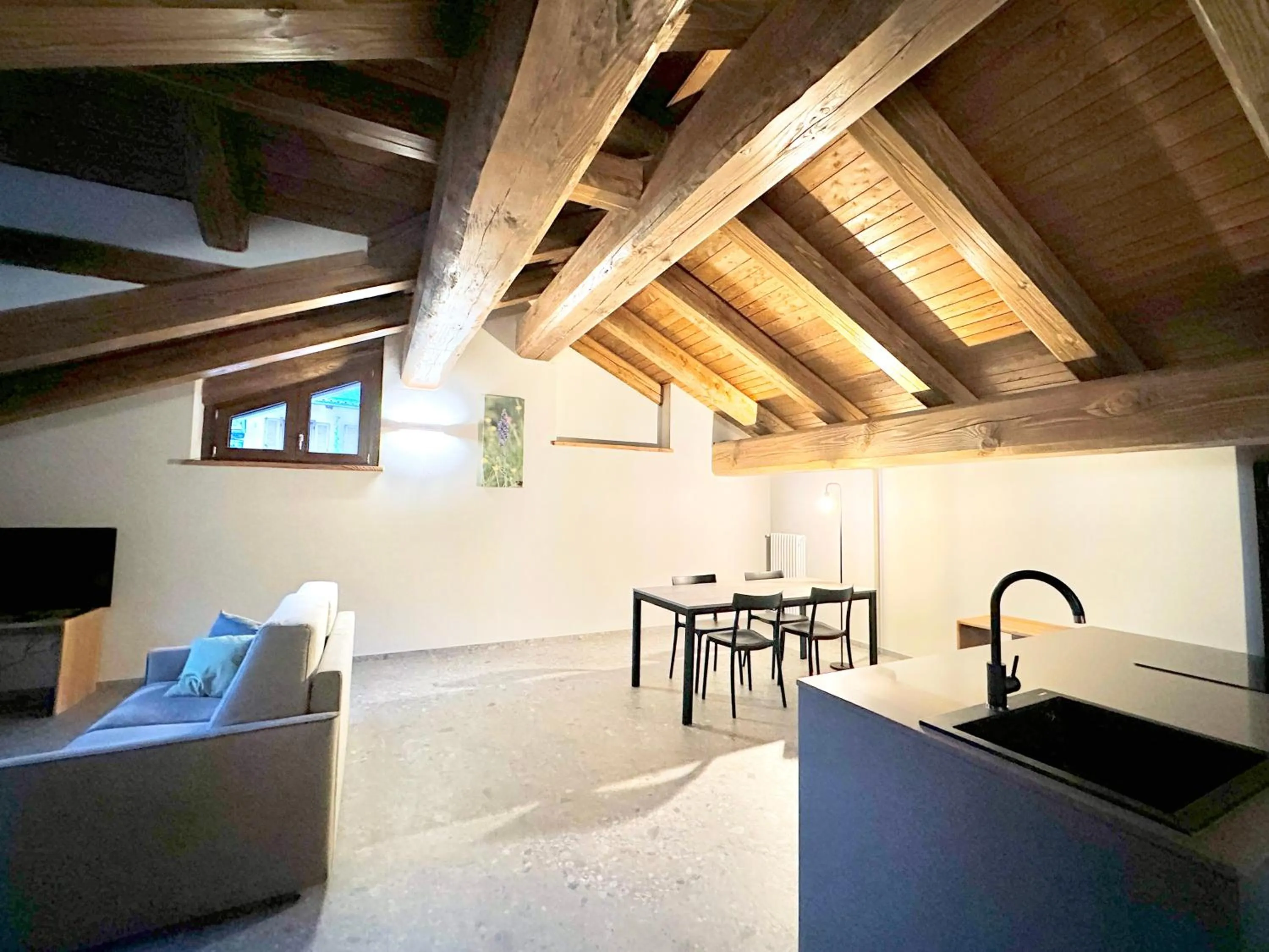 Living room in Case Verdi