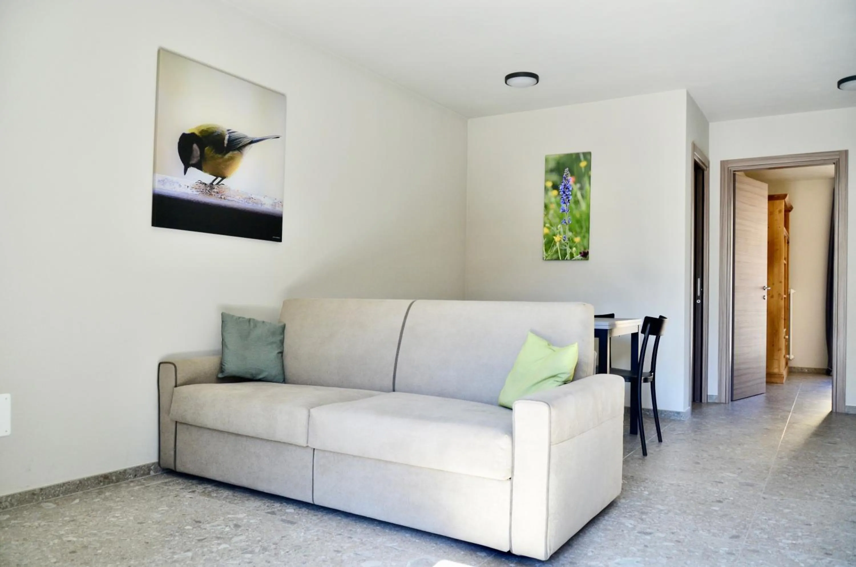 Living room in Case Verdi