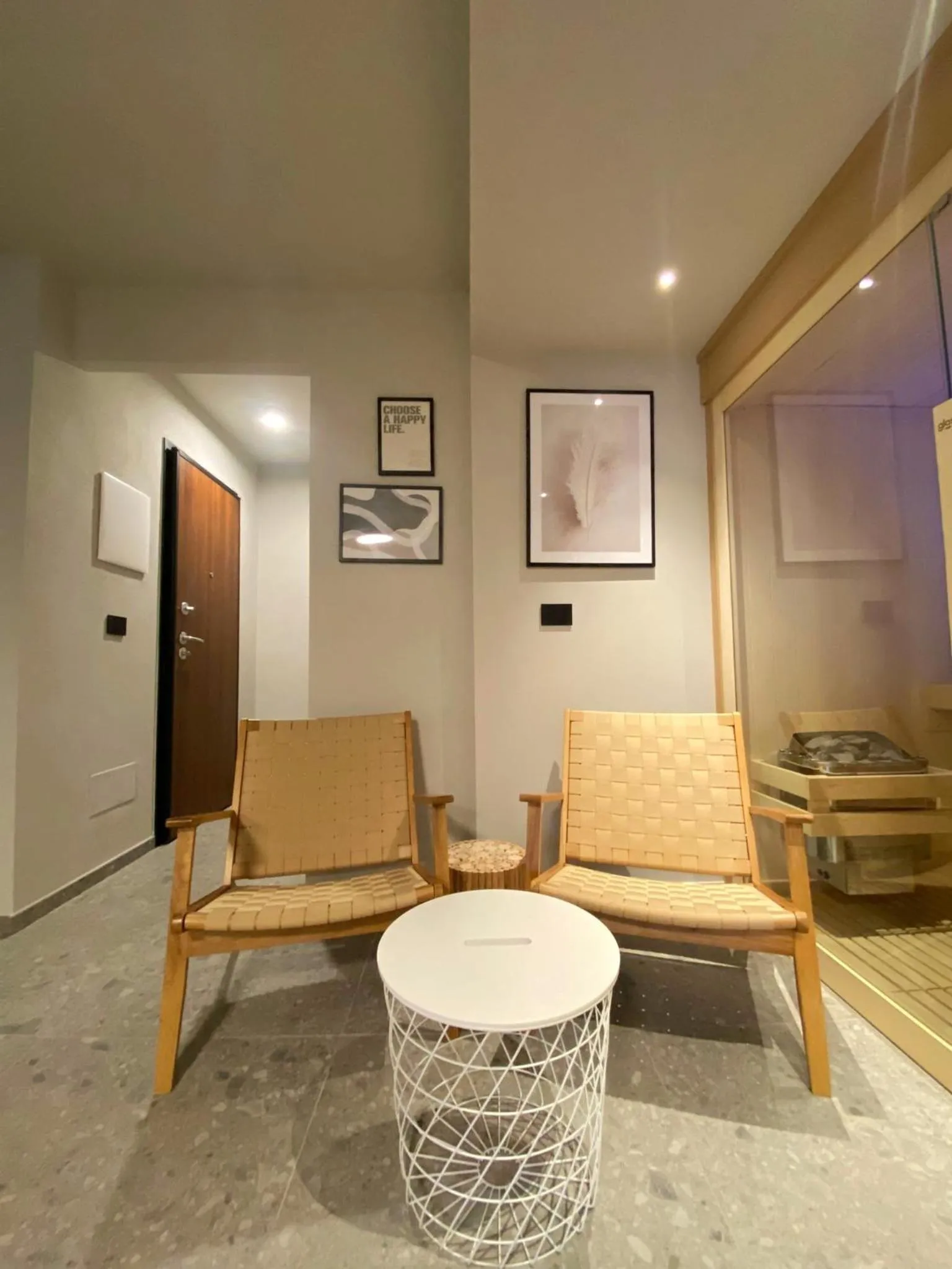 Sauna in Apartments Du Parc