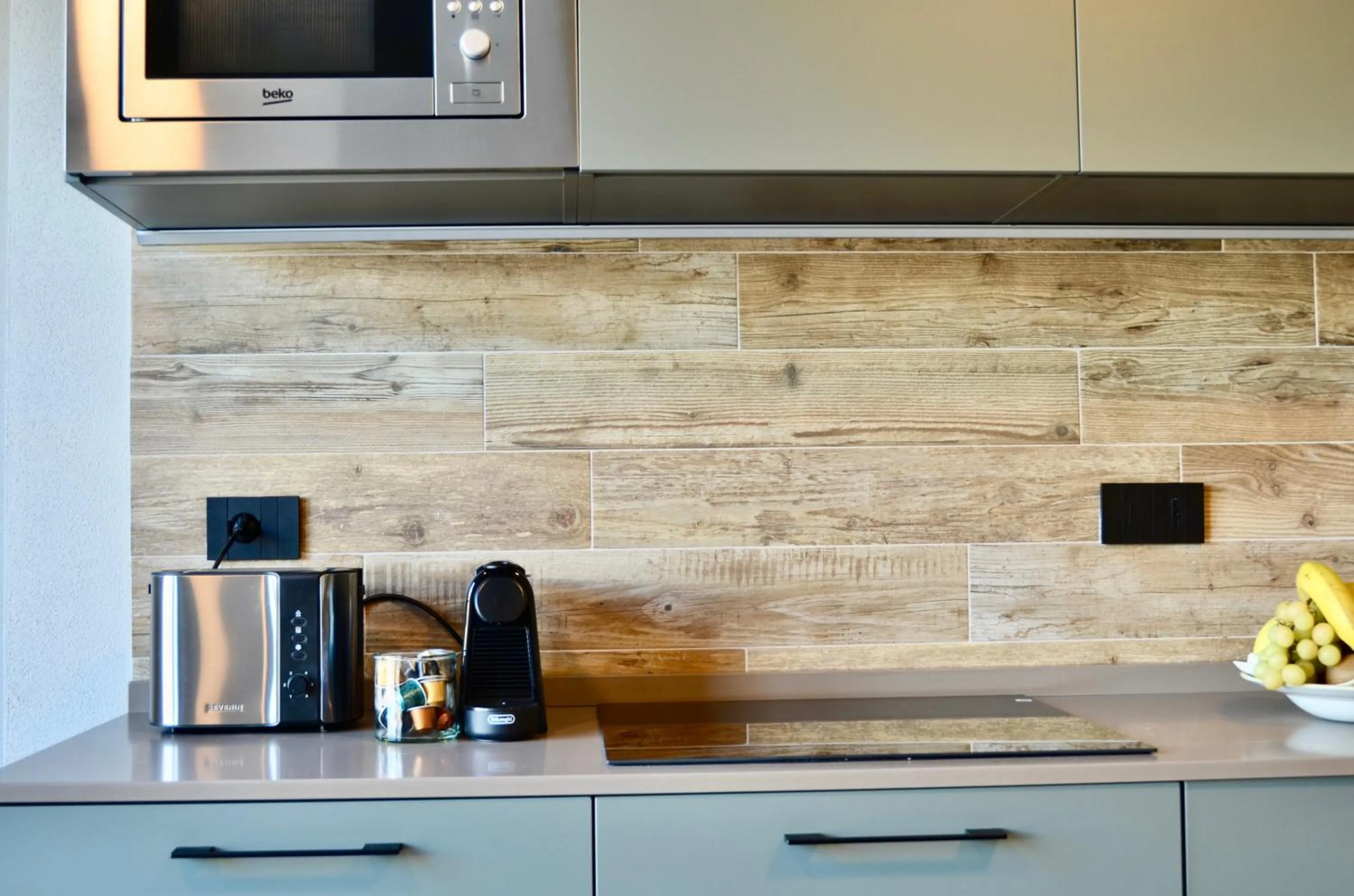 Kitchen or kitchenette in Apartments Du Parc