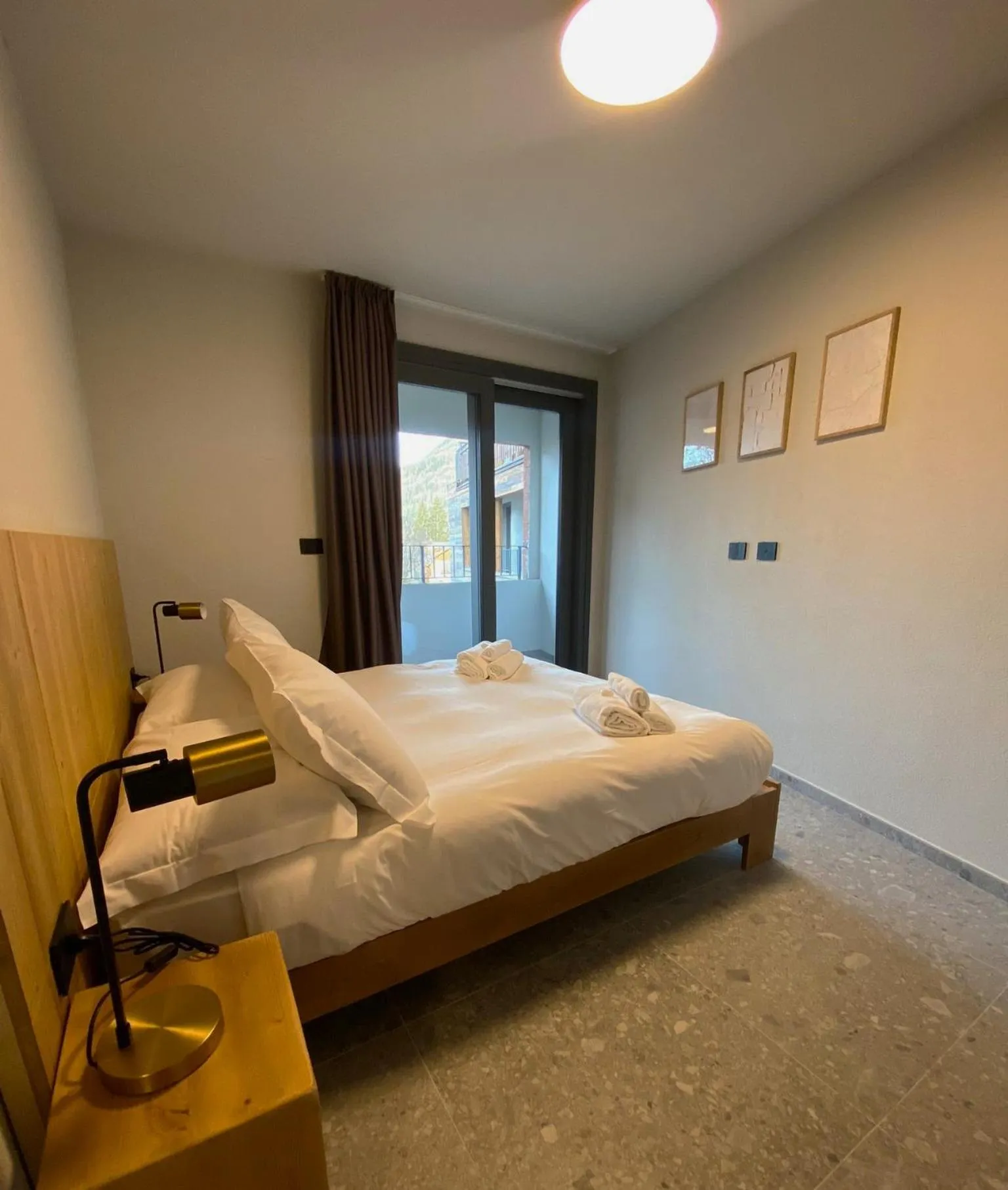 Bedroom, Bed in Apartments Du Parc