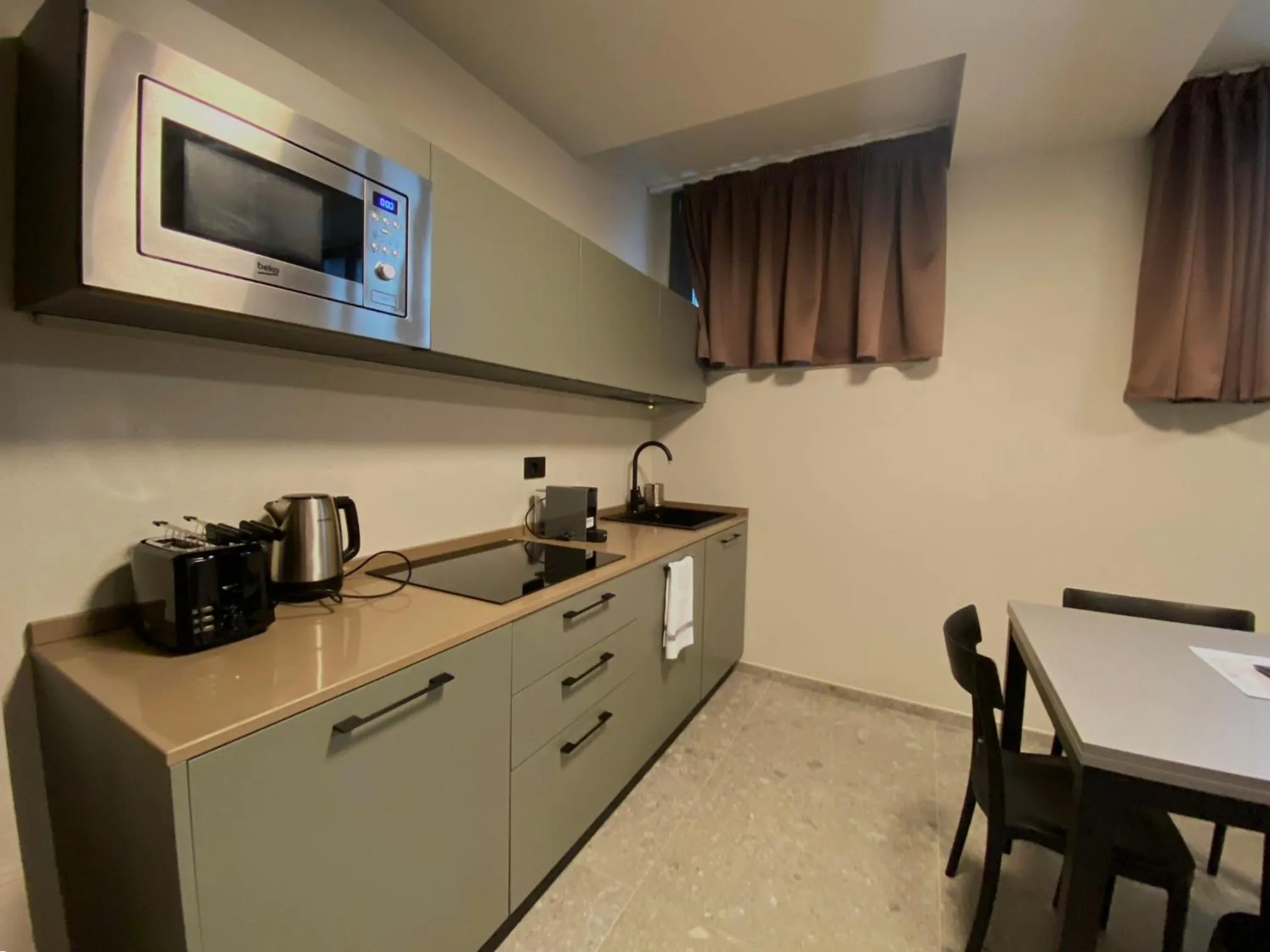 kitchen in Apartments Du Parc