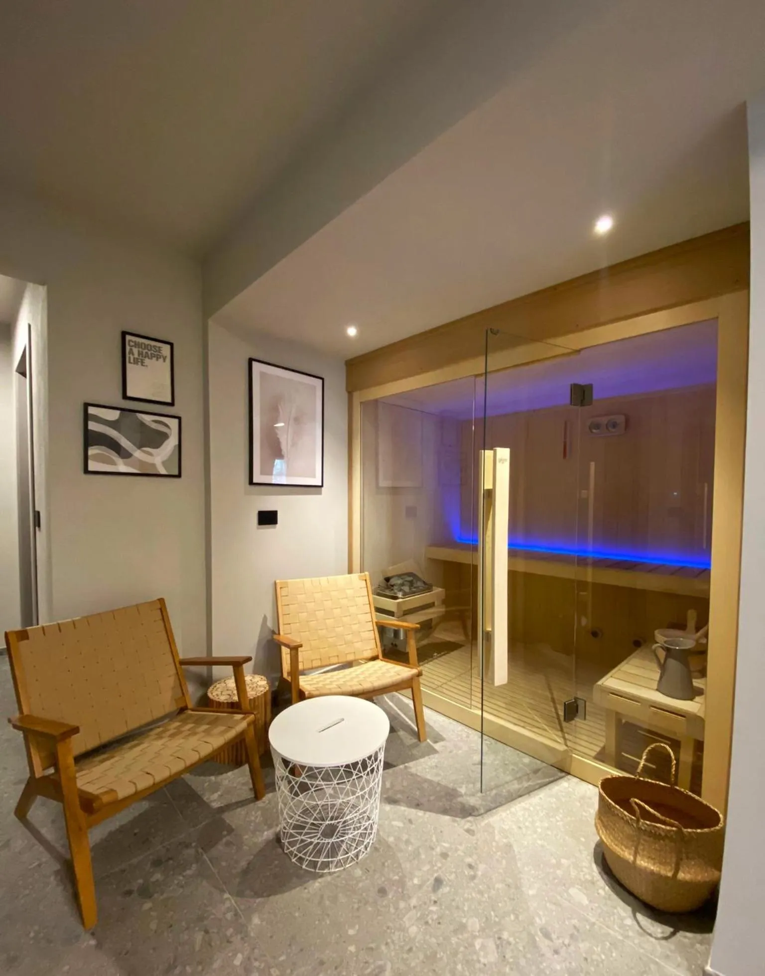 Sauna in Apartments Du Parc