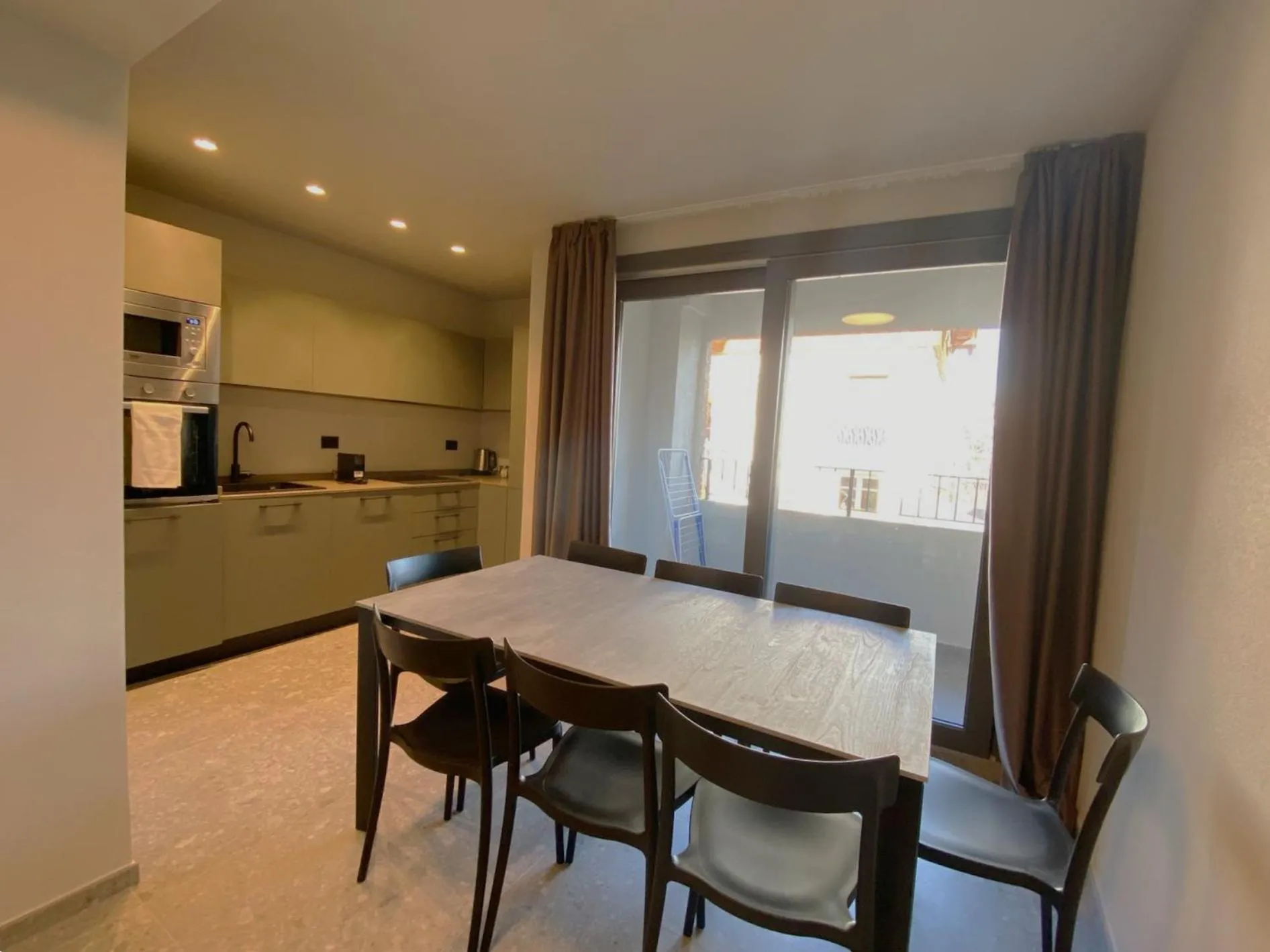 Dining area in Apartments Du Parc