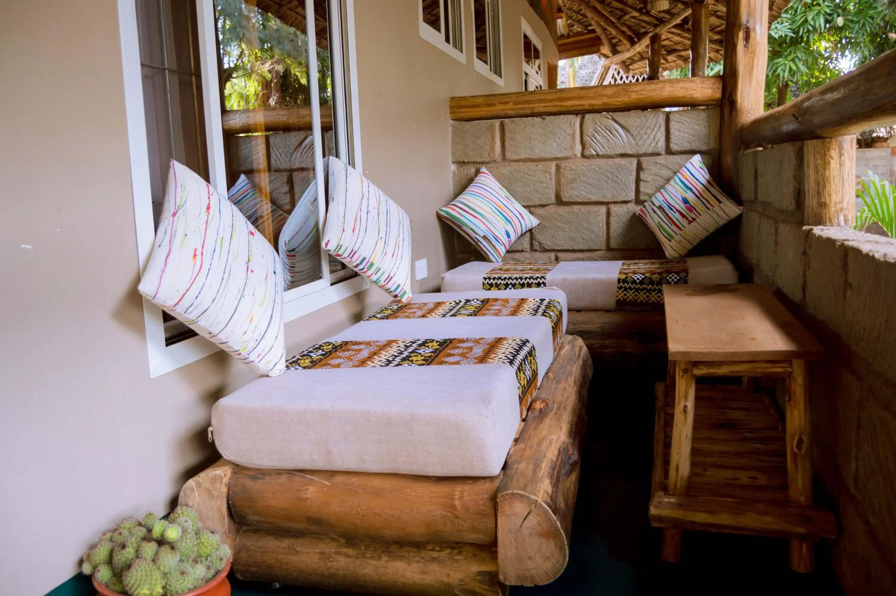 View (from property/room), Bed in Kilimanjaro Scenic Homestay