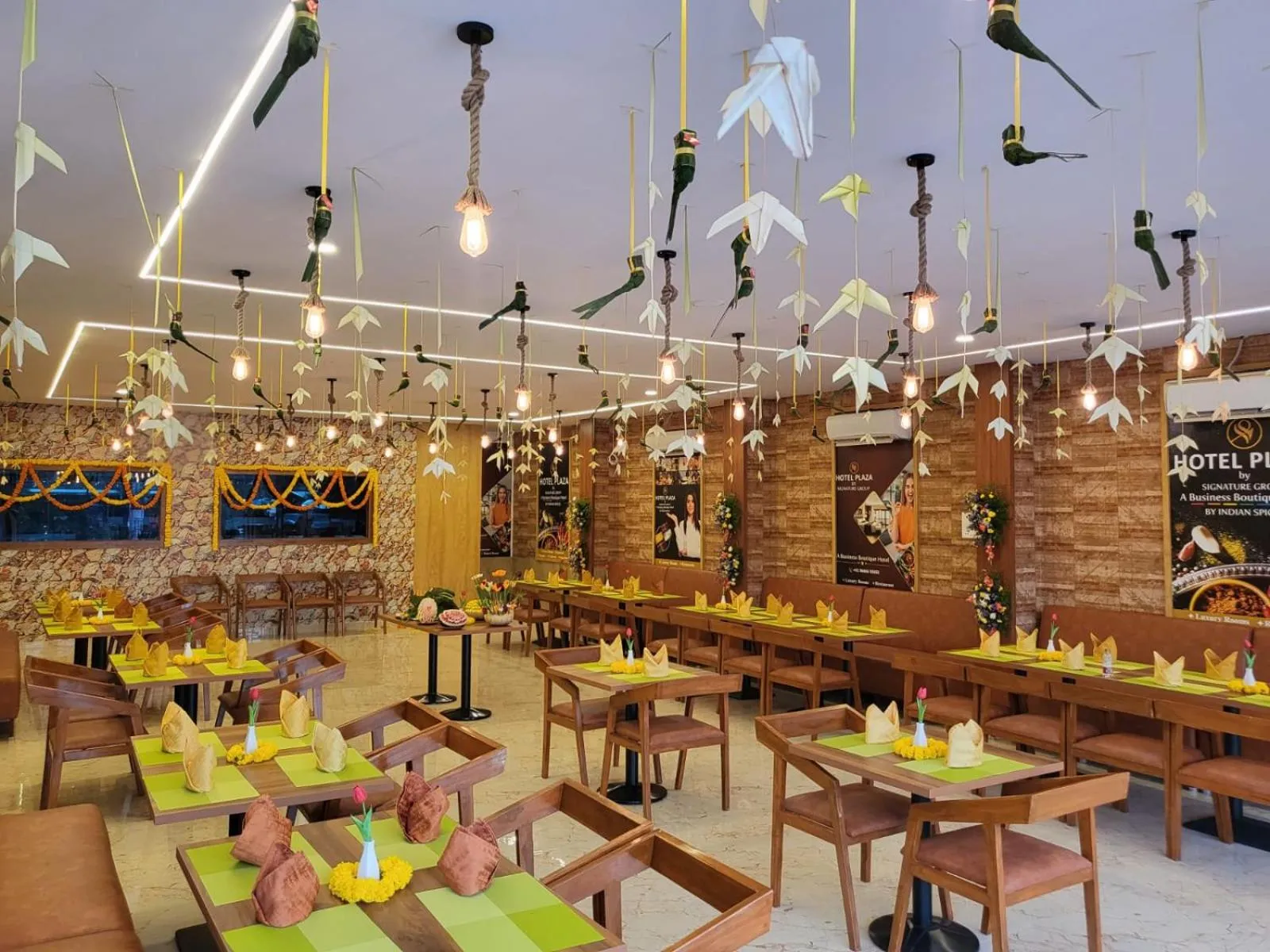Restaurant/places to eat in Hotel Plaza Hyderabad Airport Zone