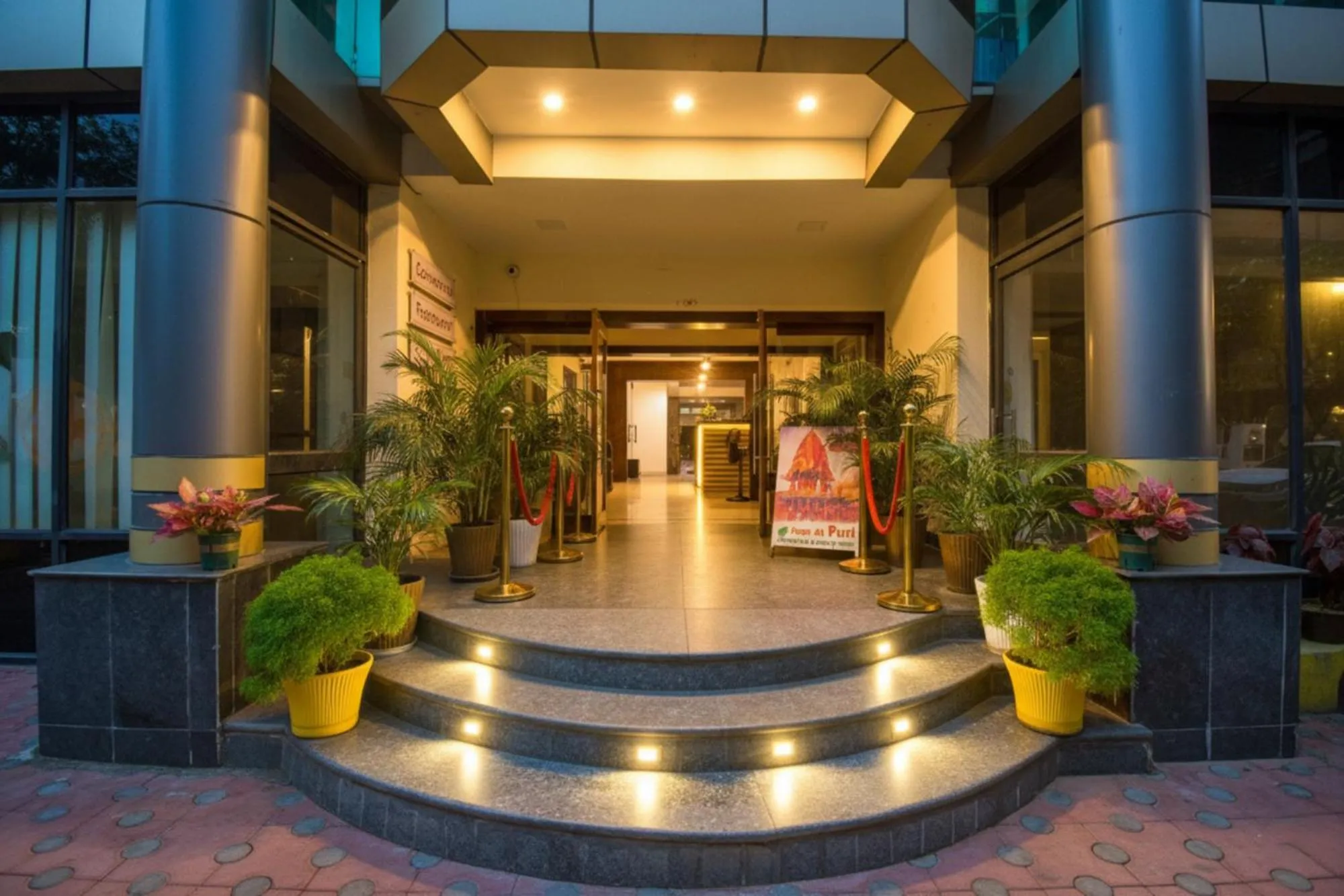 Facade/entrance in FabHotel Greenland Grand - Nr Kalinga Stadium