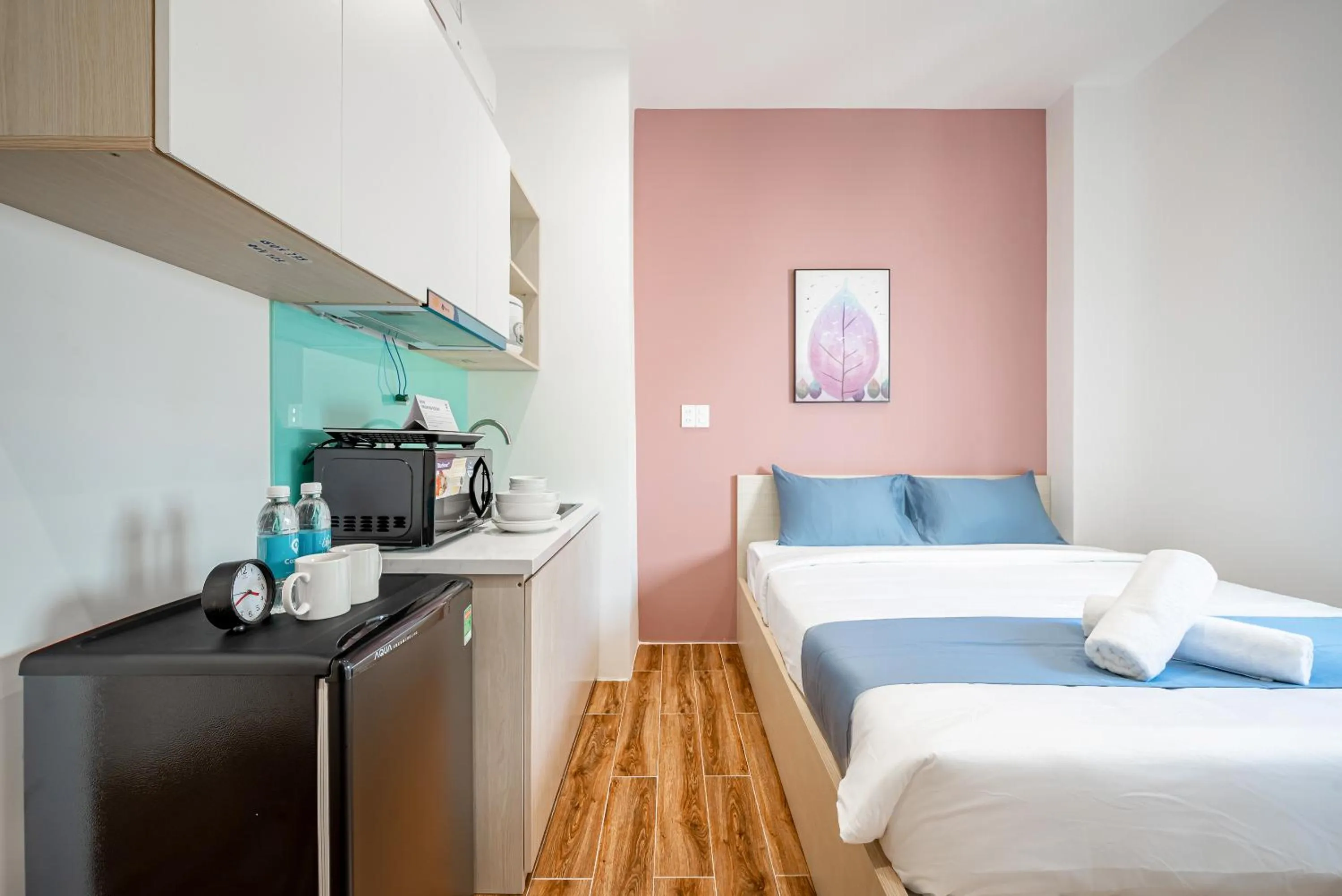 Bed in Cozrum Homes - Autumn House