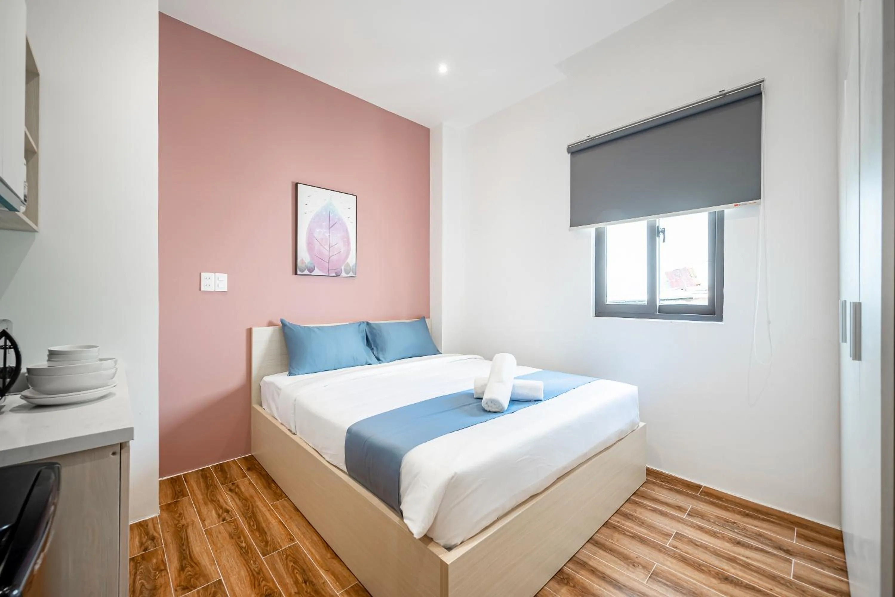 Bed in Cozrum Homes - Autumn House