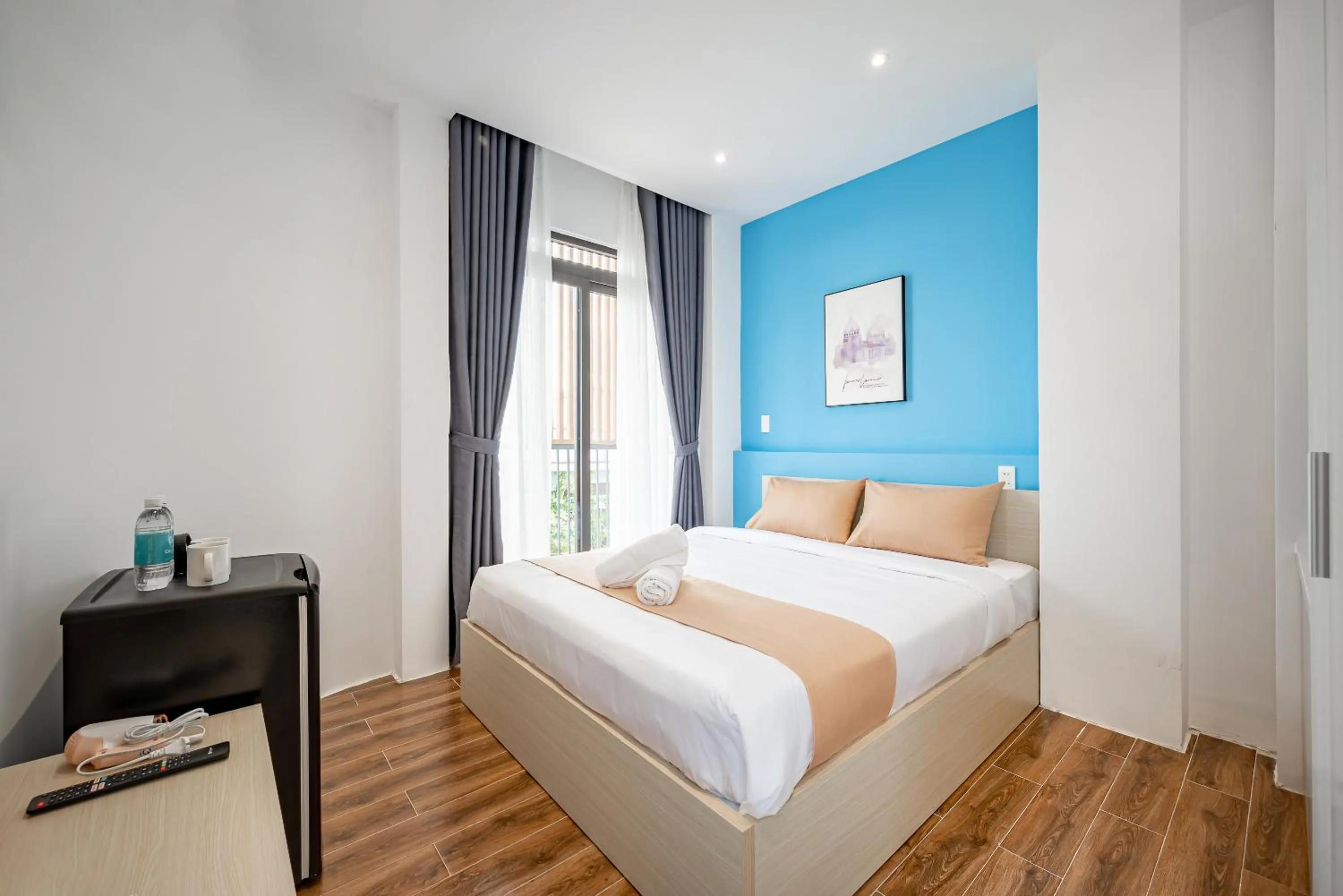 Bed in Cozrum Homes - Autumn House