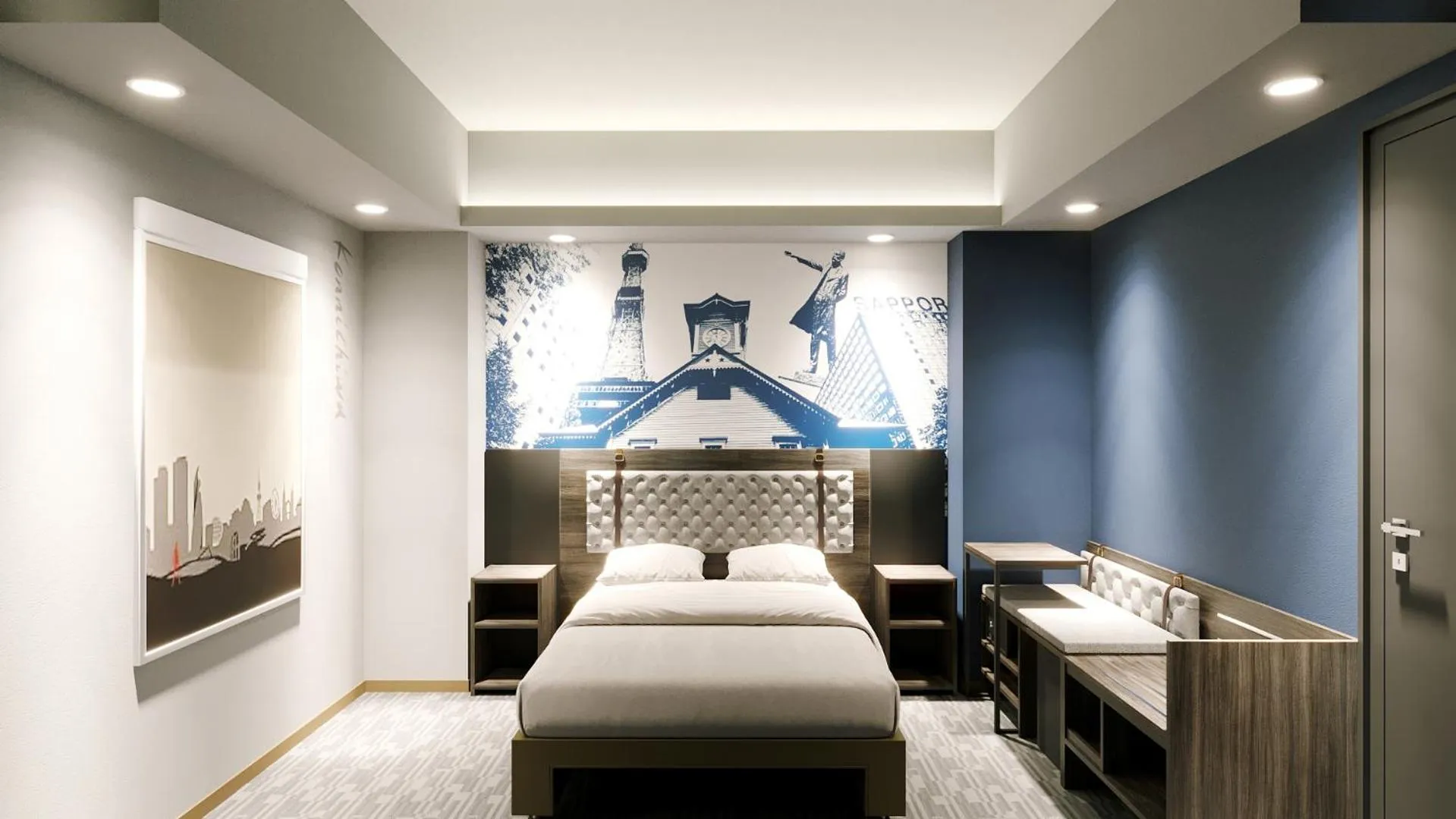 Bedroom in Travelodge Sapporo Susukino