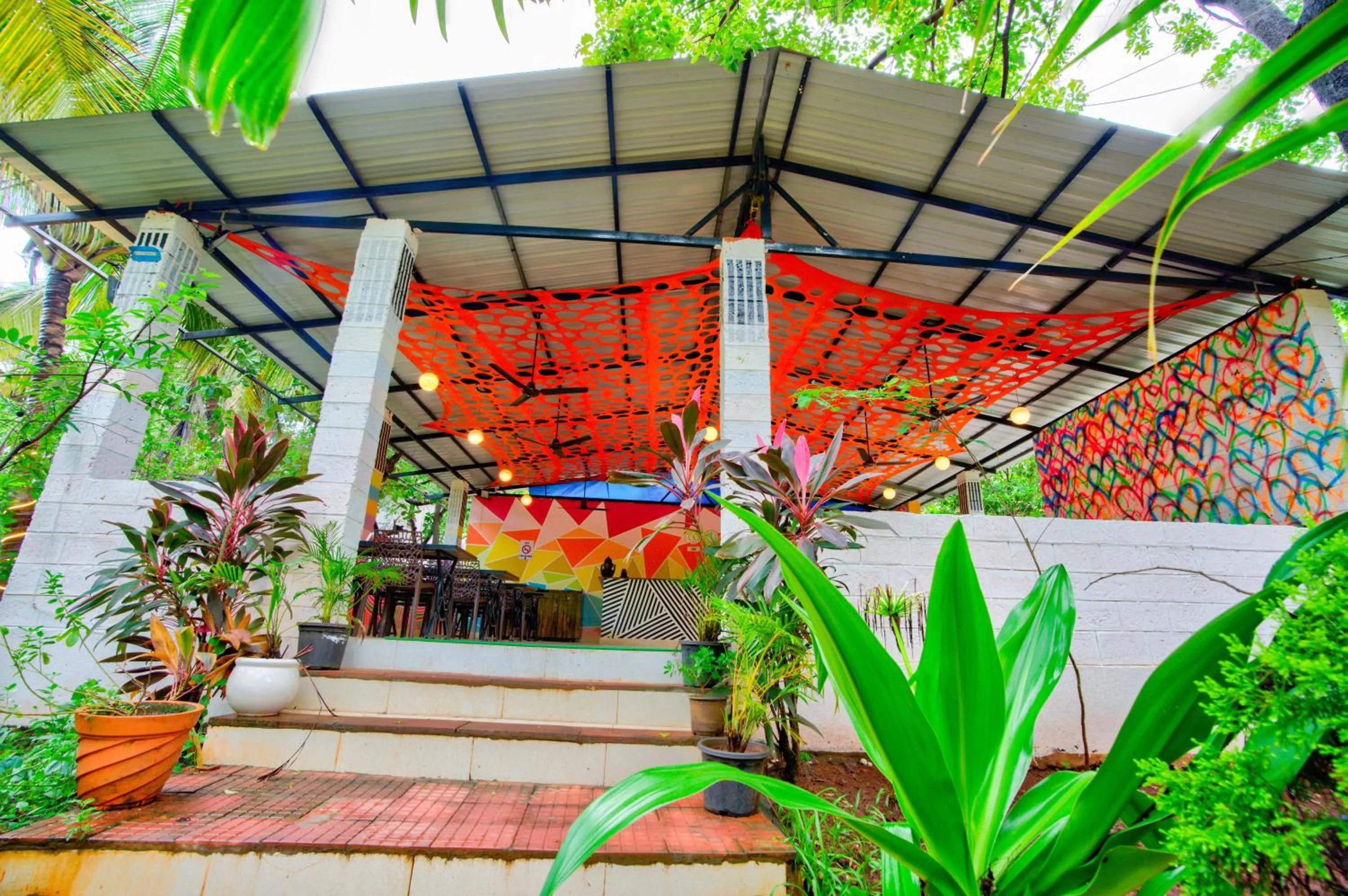 Restaurant/places to eat in La Station Resort Vagator