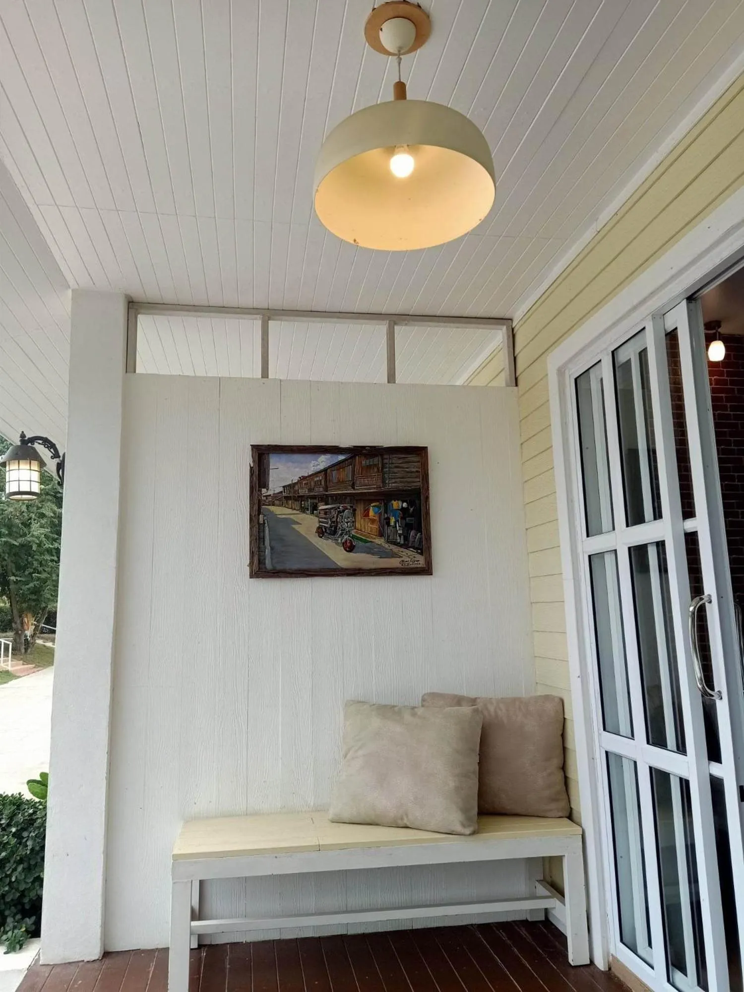 Seating area in ภูฝ้ายวิลล่า Phufai villa