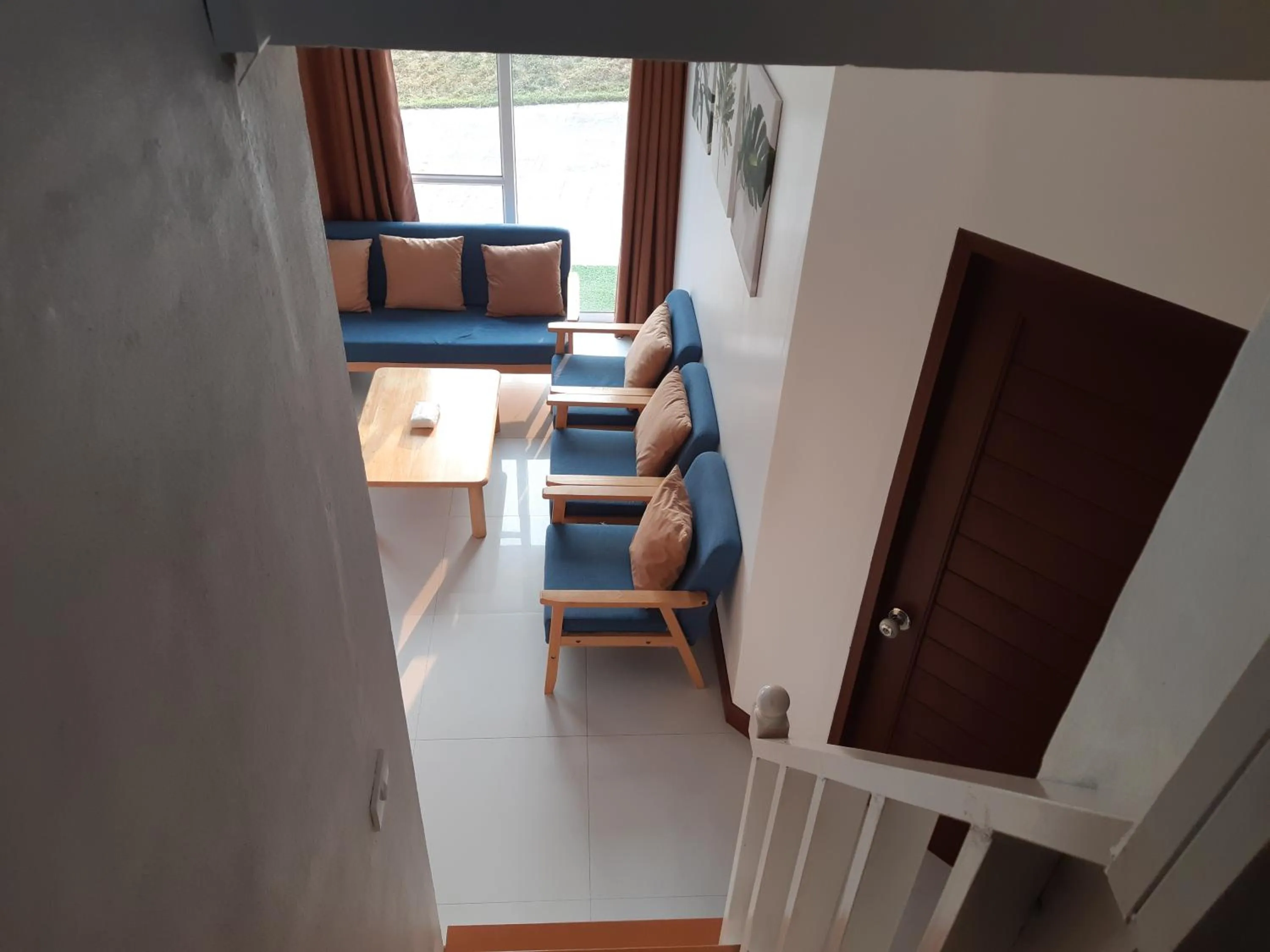 Living room in ภูฝ้ายวิลล่า Phufai villa