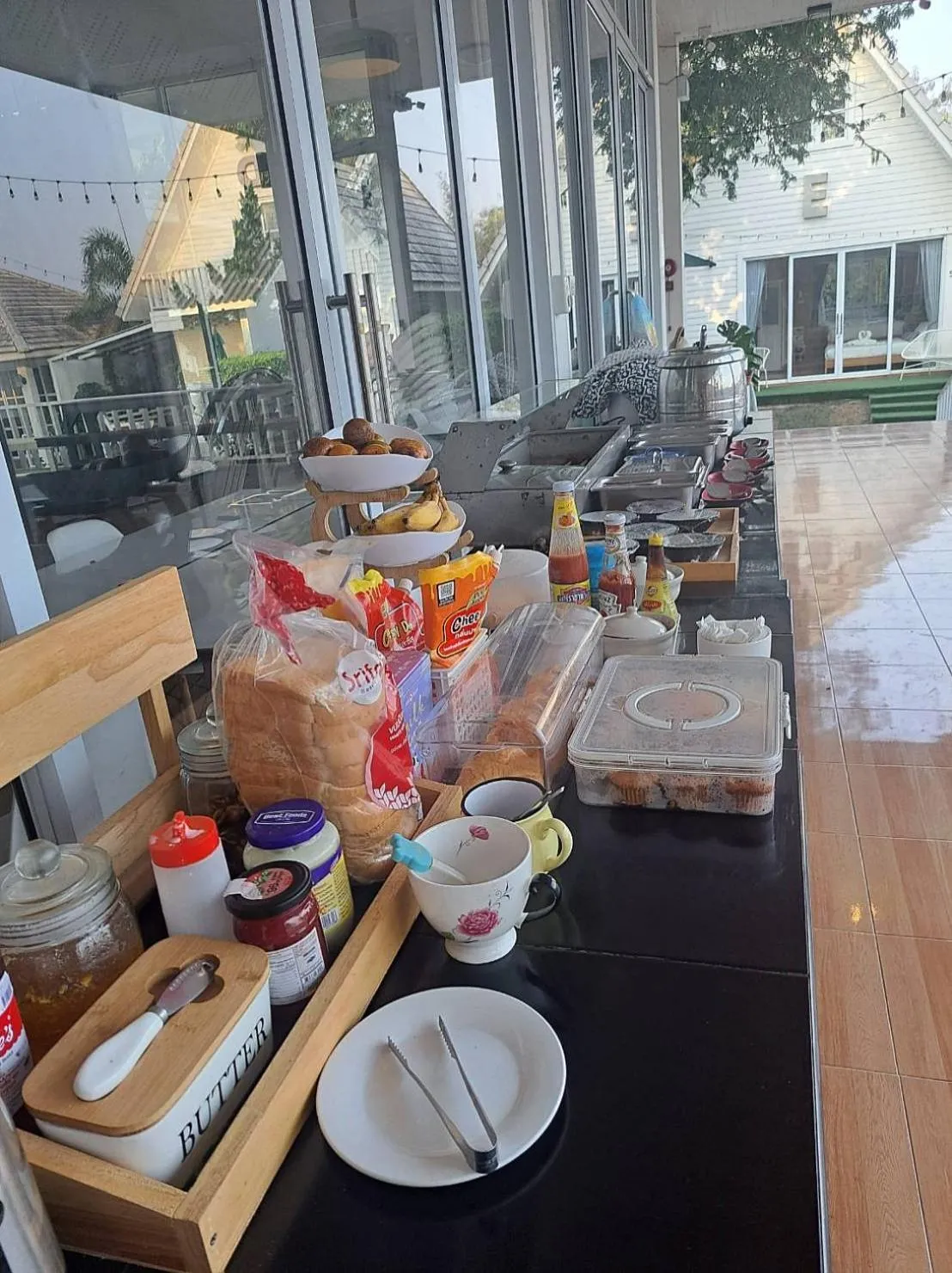 Breakfast in ภูฝ้ายวิลล่า Phufai villa