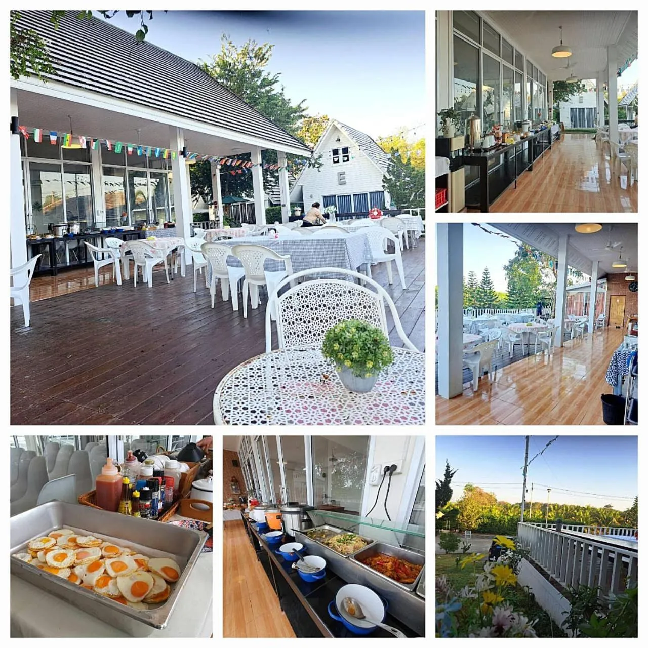 Restaurant/places to eat in ภูฝ้ายวิลล่า Phufai villa