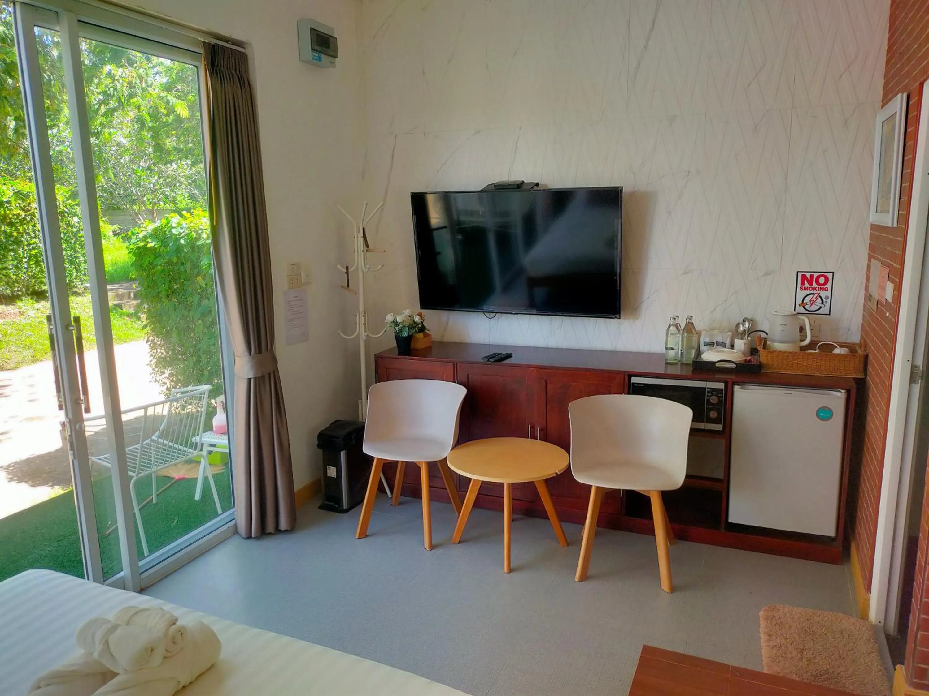 TV and multimedia in ภูฝ้ายวิลล่า Phufai villa