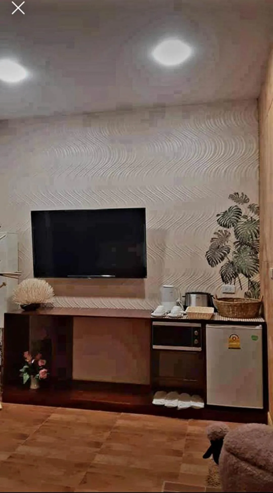 TV and multimedia in ภูฝ้ายวิลล่า Phufai villa