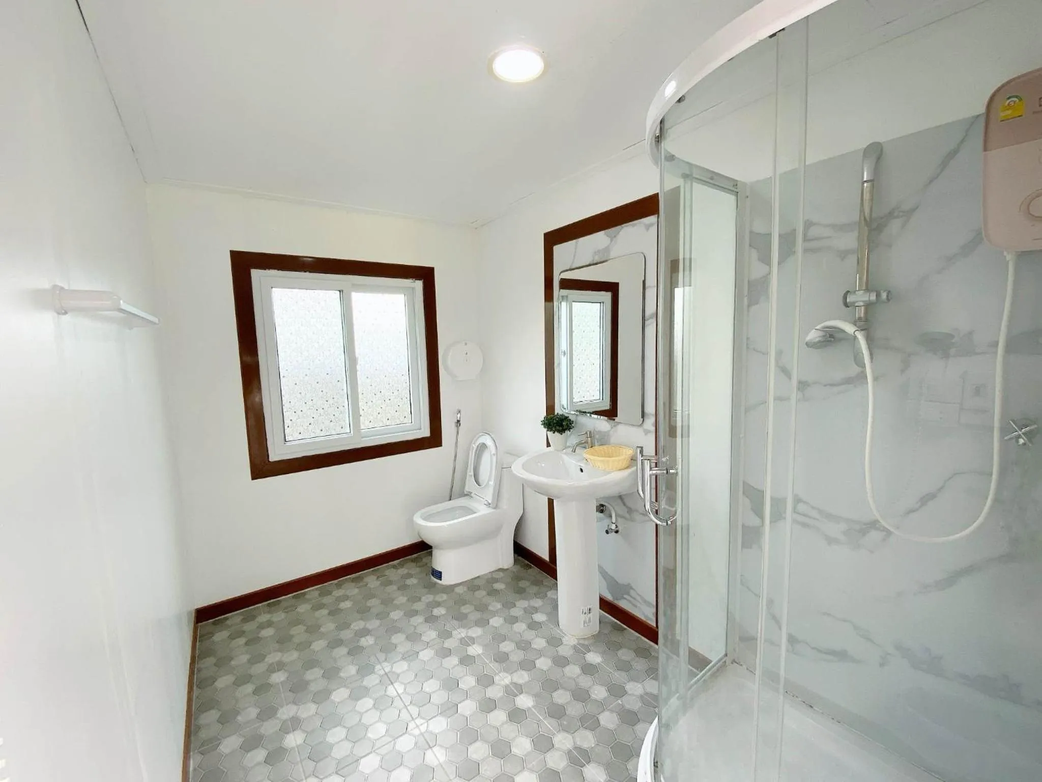 Bathroom in ภูฝ้ายวิลล่า Phufai villa