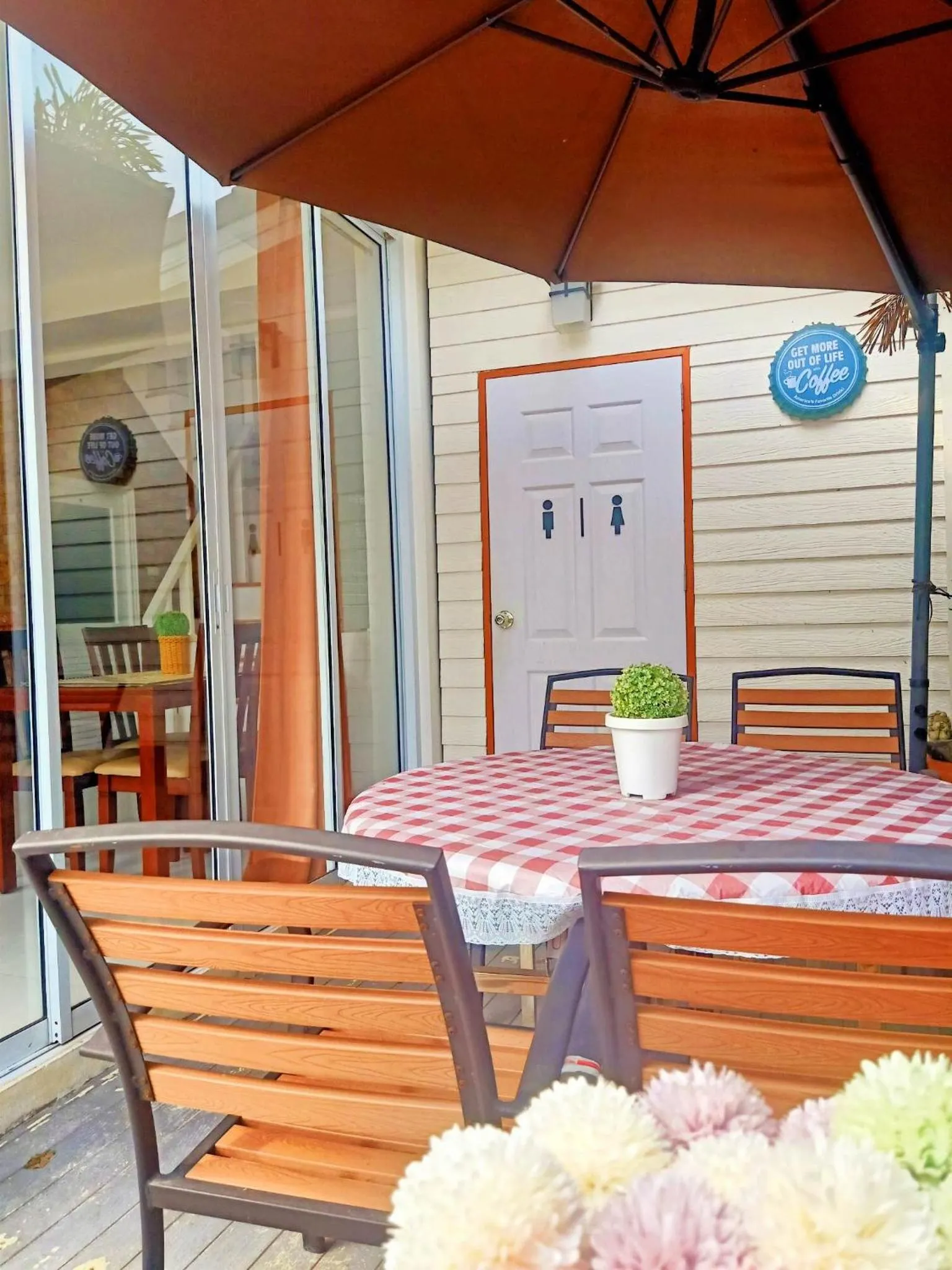 Balcony/Terrace in ภูฝ้ายวิลล่า Phufai villa