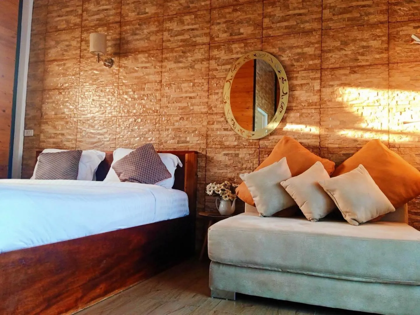 Photo of the whole room, Bed in ภูฝ้ายวิลล่า Phufai villa