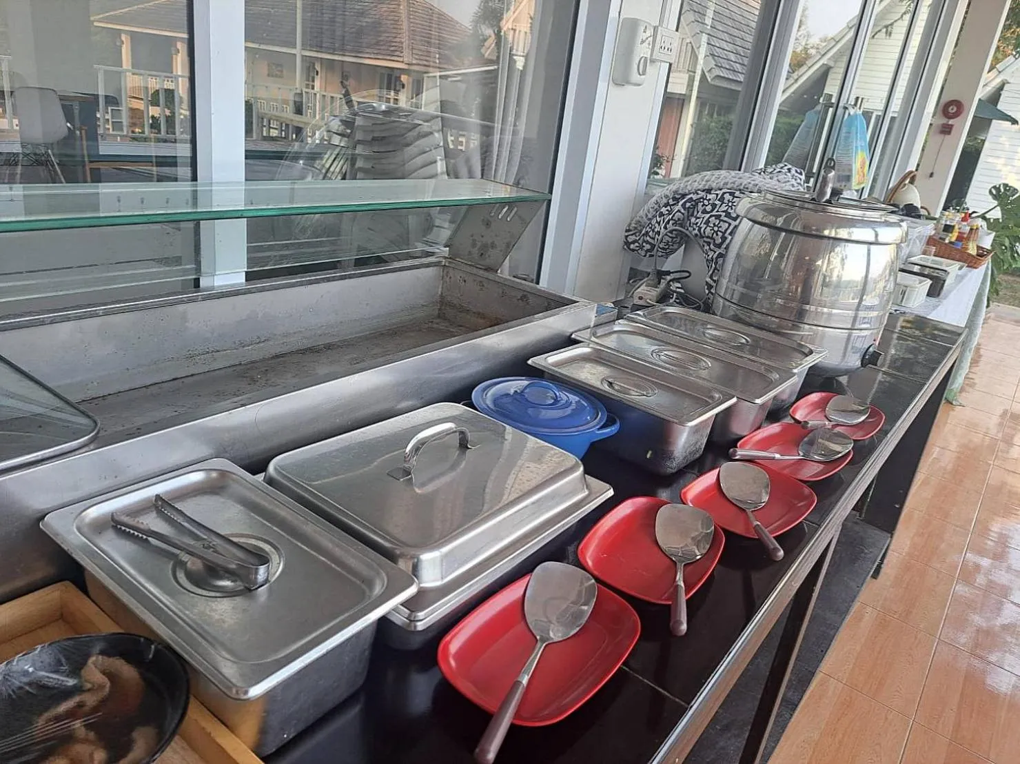 Breakfast in ภูฝ้ายวิลล่า Phufai villa