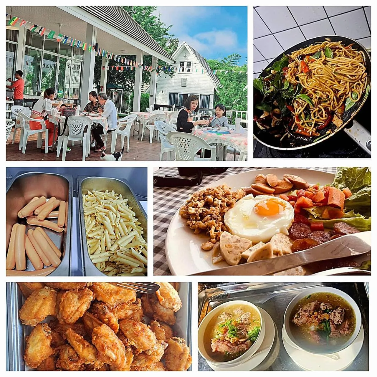 Restaurant/places to eat in ภูฝ้ายวิลล่า Phufai villa