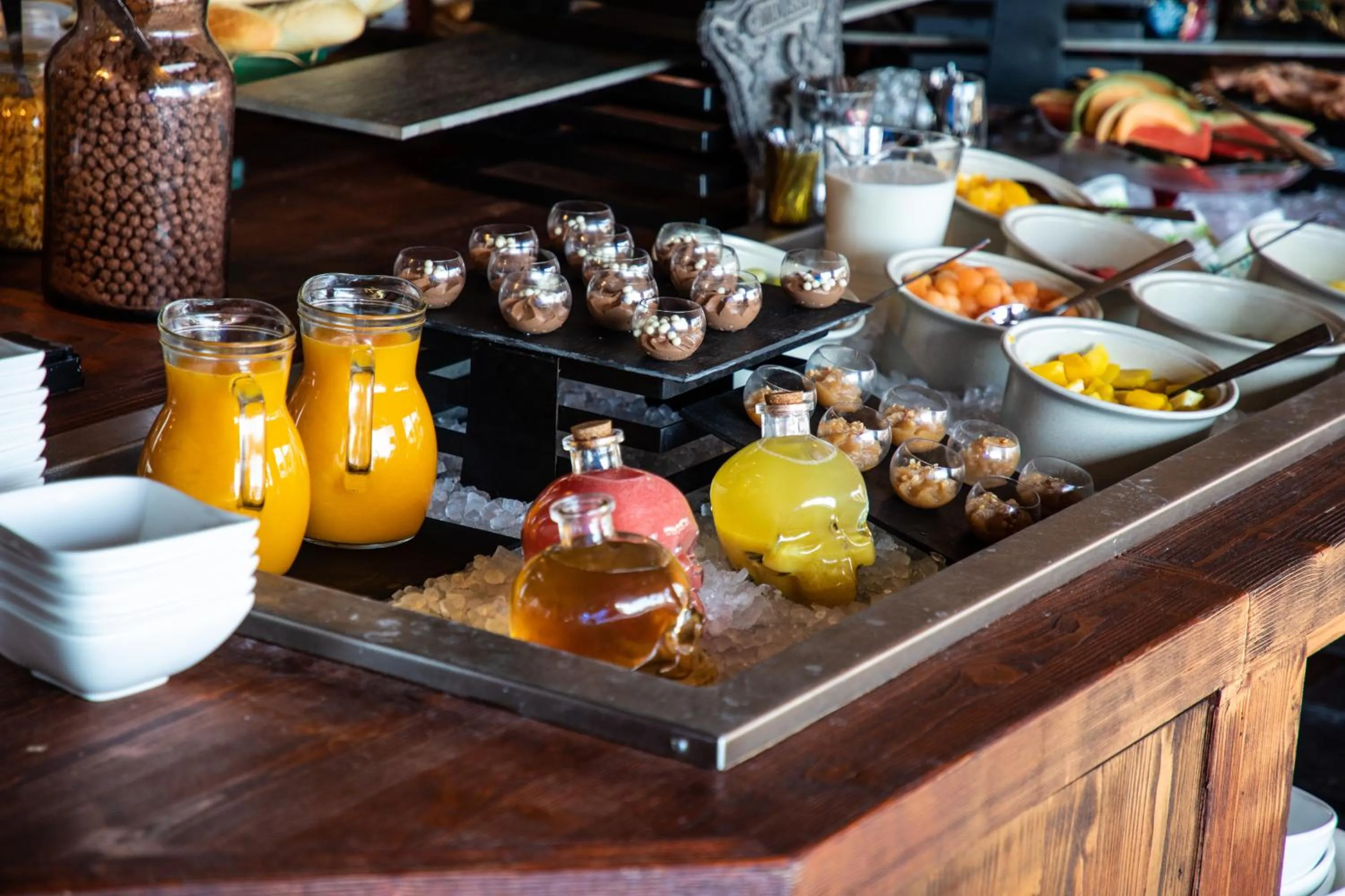 Breakfast in Hôtel Pirates World