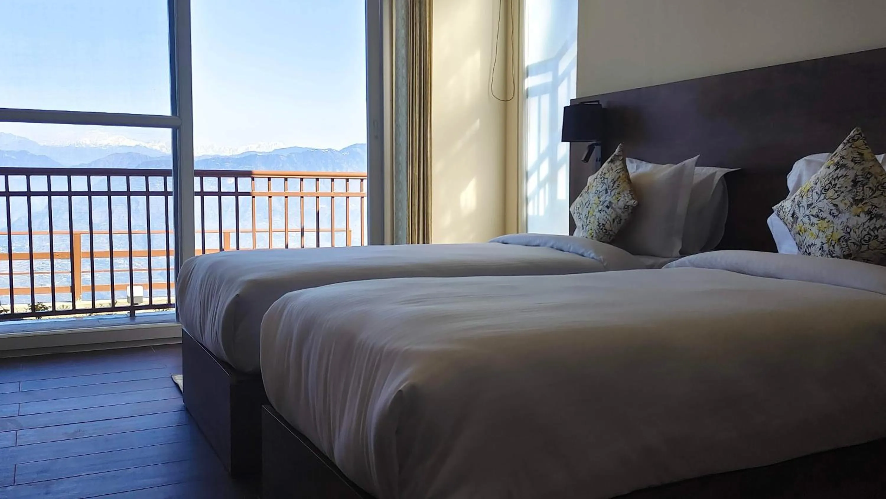 Photo of the whole room, Bed in The Rudraksh, A Himalayan Retreat