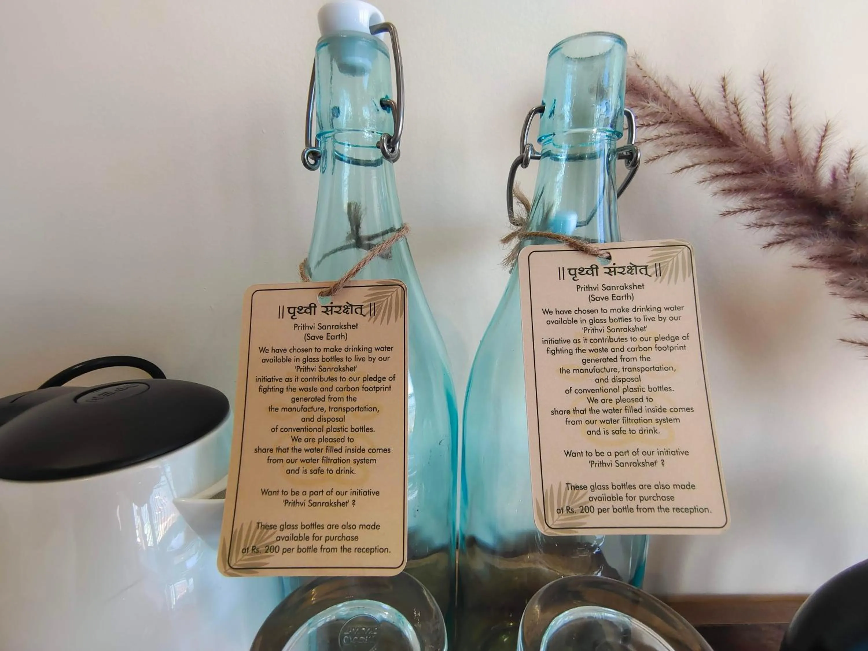 Text overlay in The Rudraksh, A Himalayan Retreat