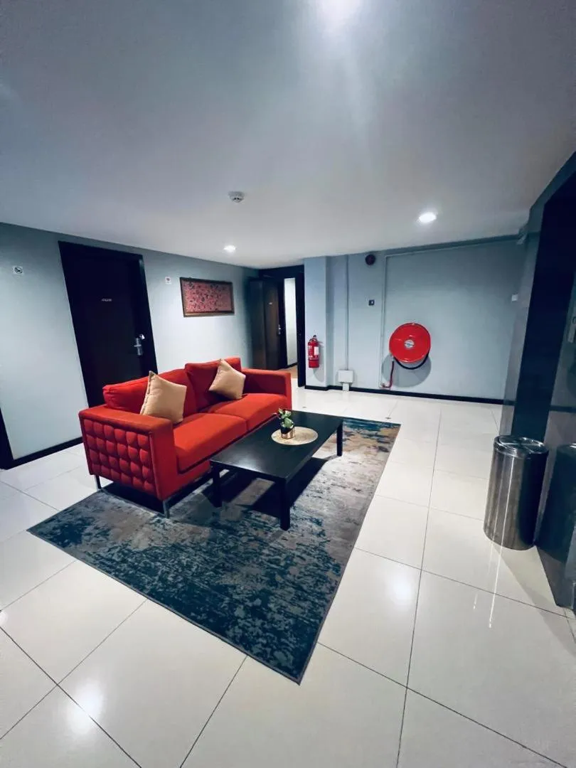 Seating area in Lovita Hotel Kuantan