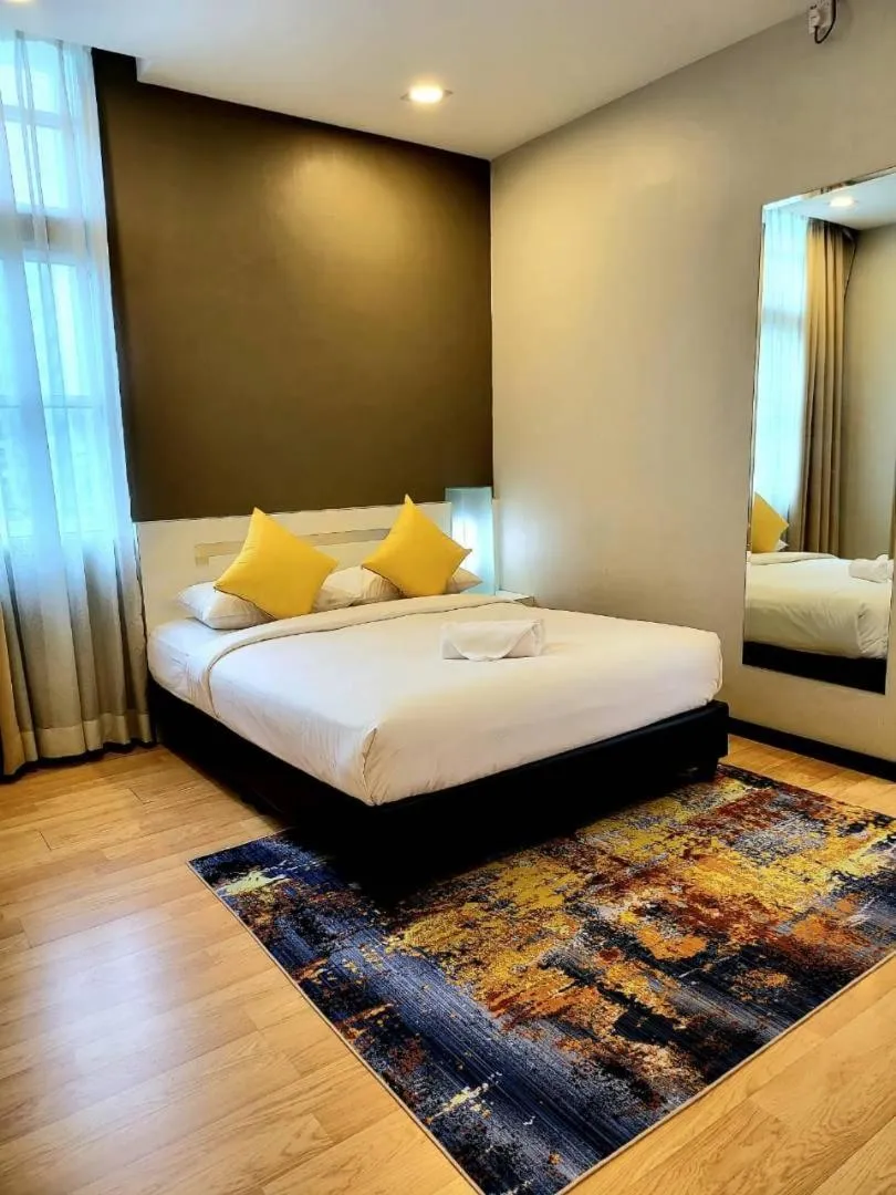 Bed in Lovita Hotel Kuantan