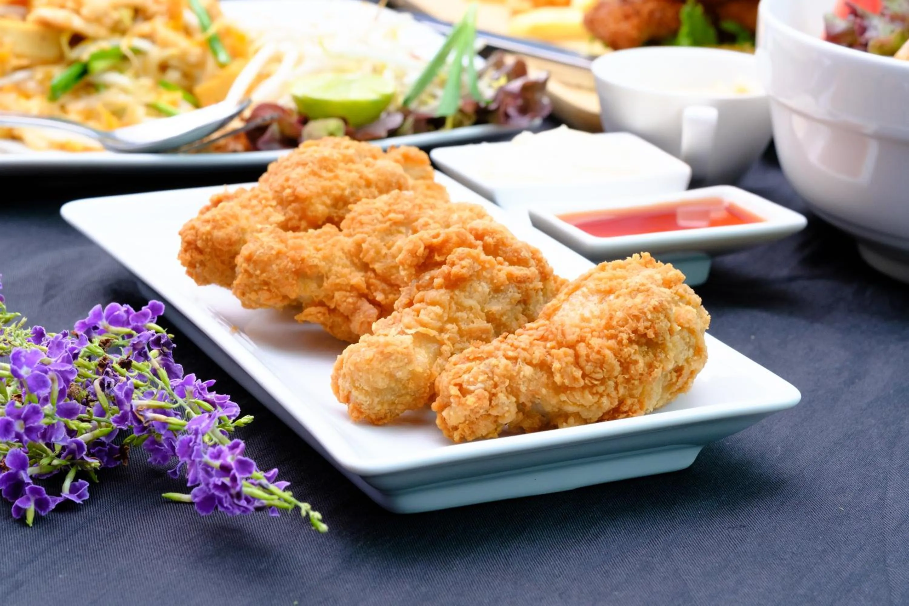 Food and drinks in Slumber Surf Phuket Kata