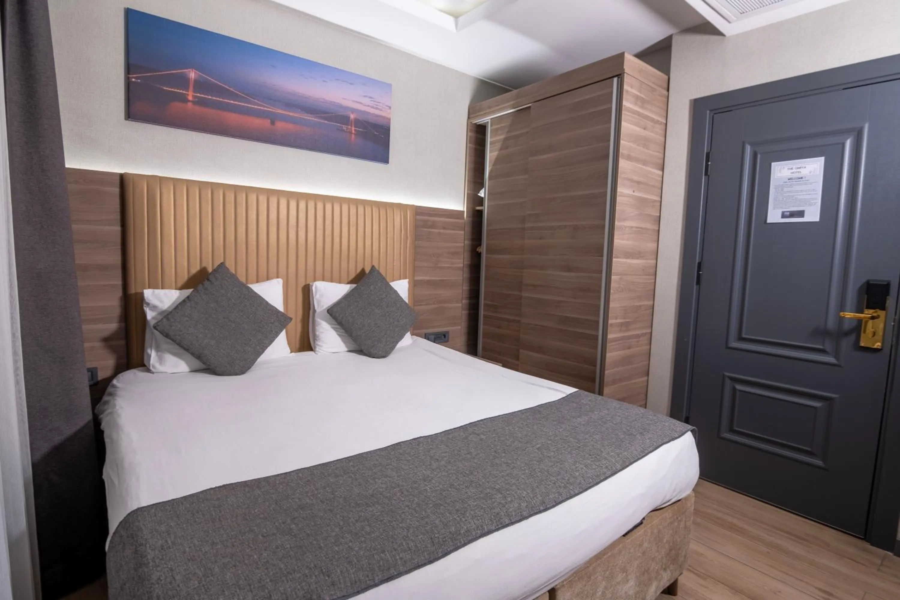 Bed in The Omiya Hotel