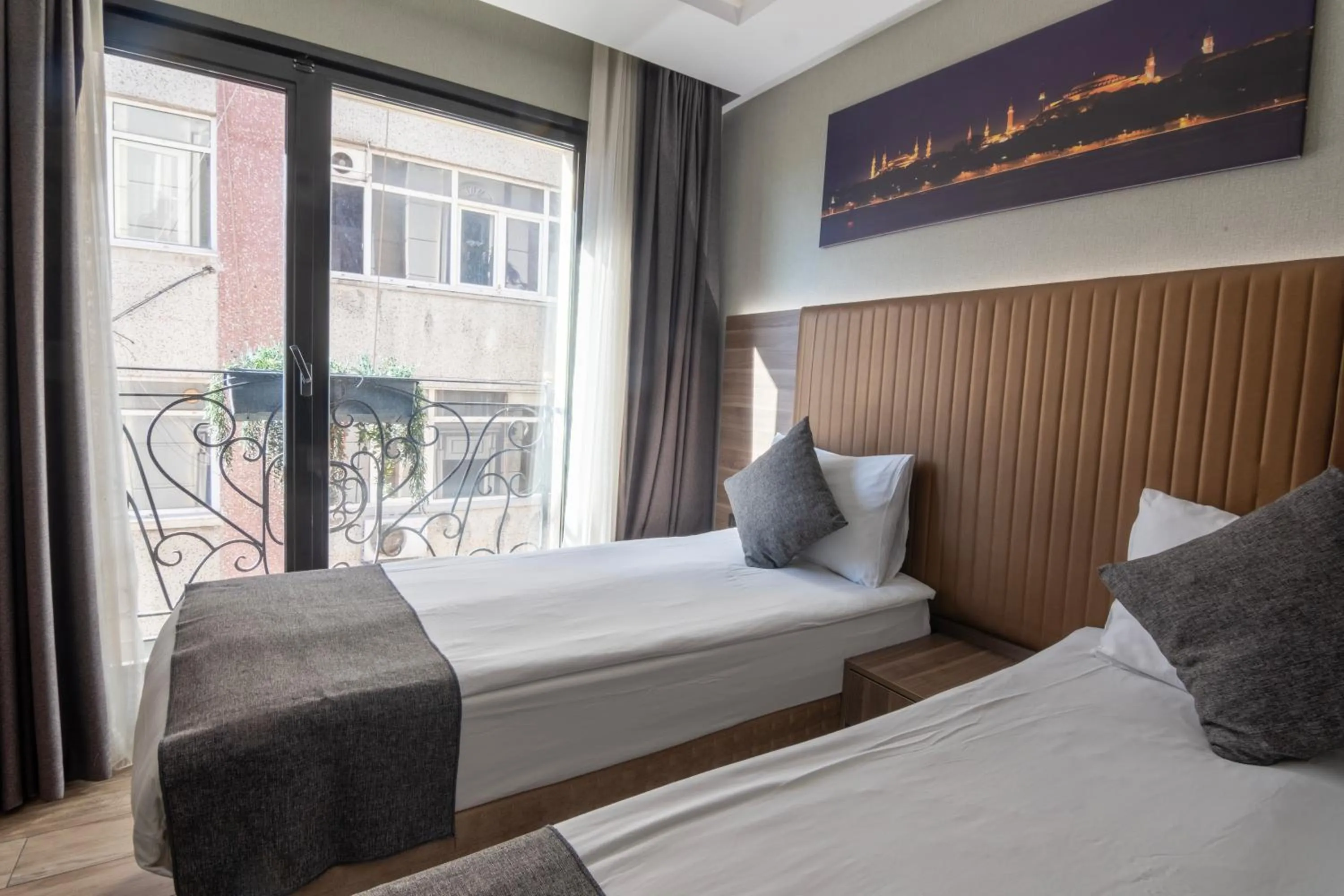 Bed in The Omiya Hotel