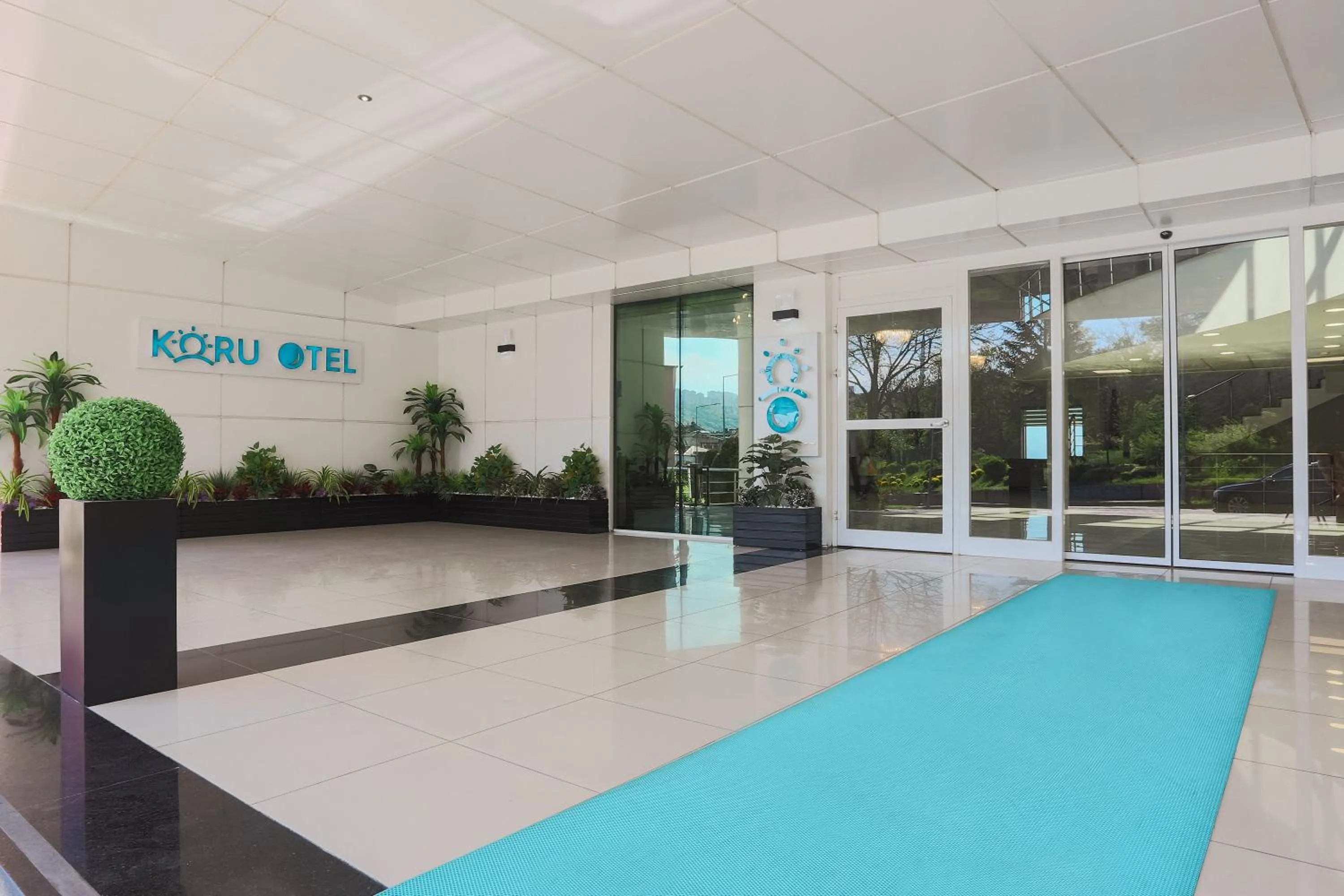 Facade/entrance in KTÜ Koru Otel