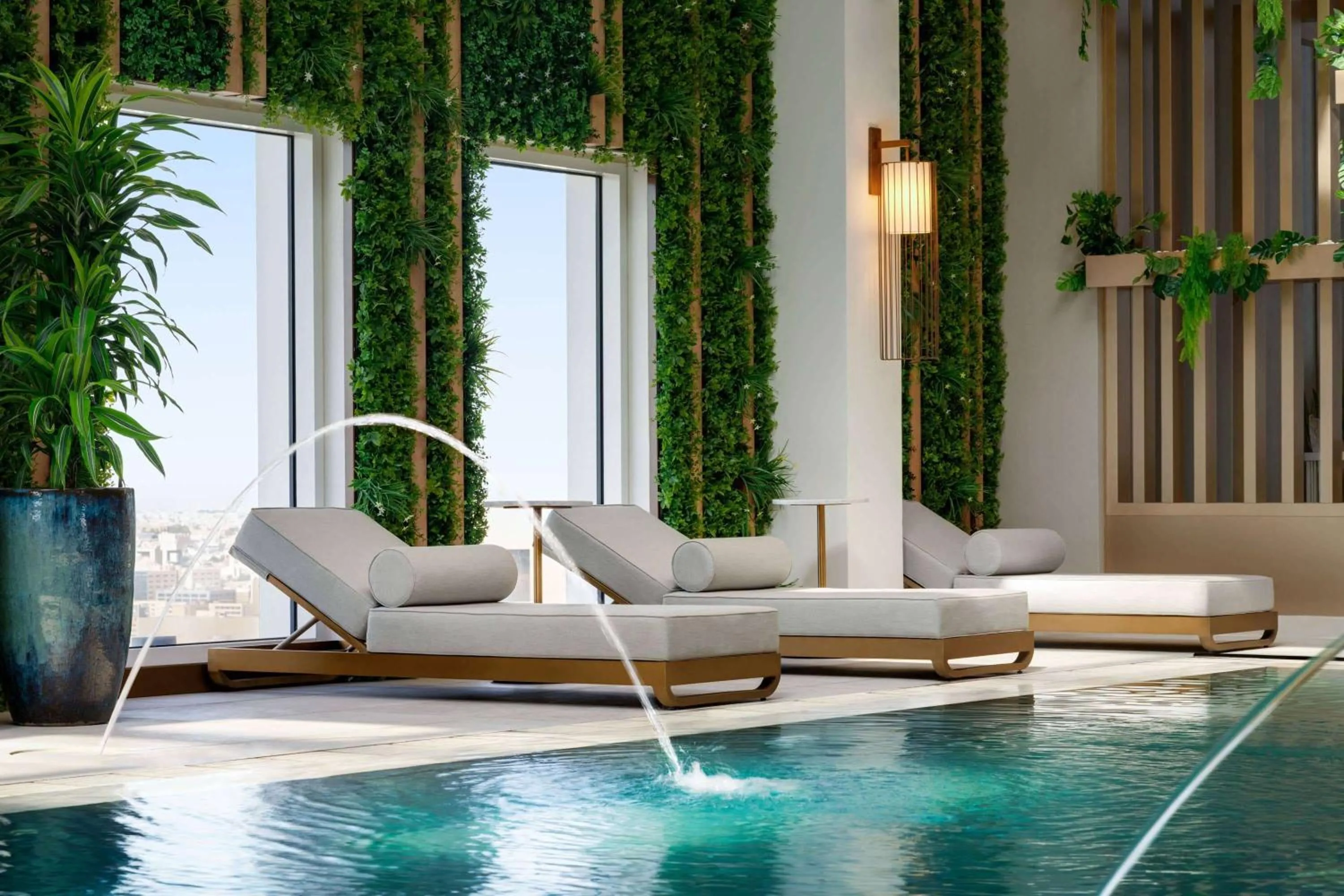 Swimming pool in Ramada by Wyndham Riyadh King Fahd Road